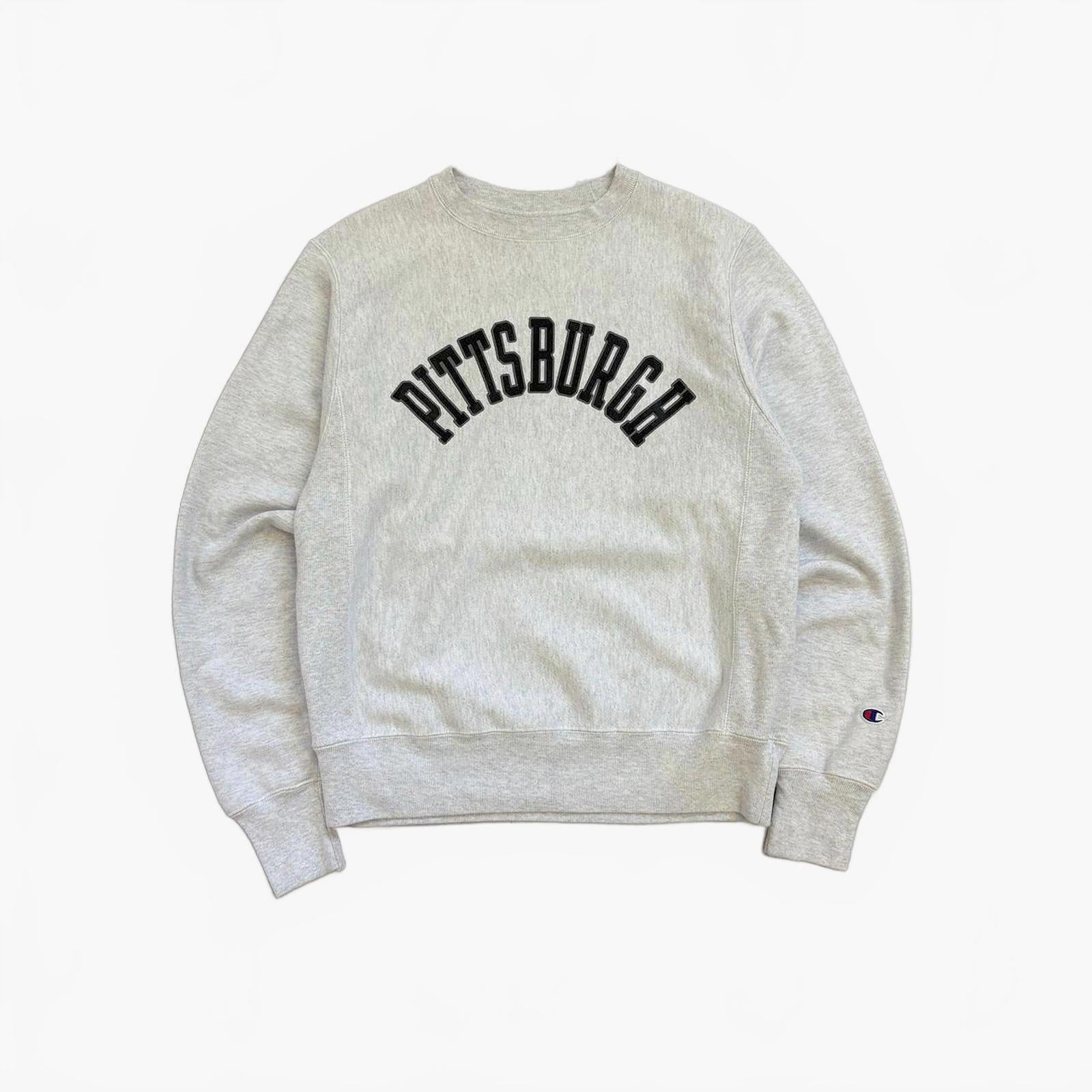 Pittsburgh Champion Reverse Weave Sweatshirt / M