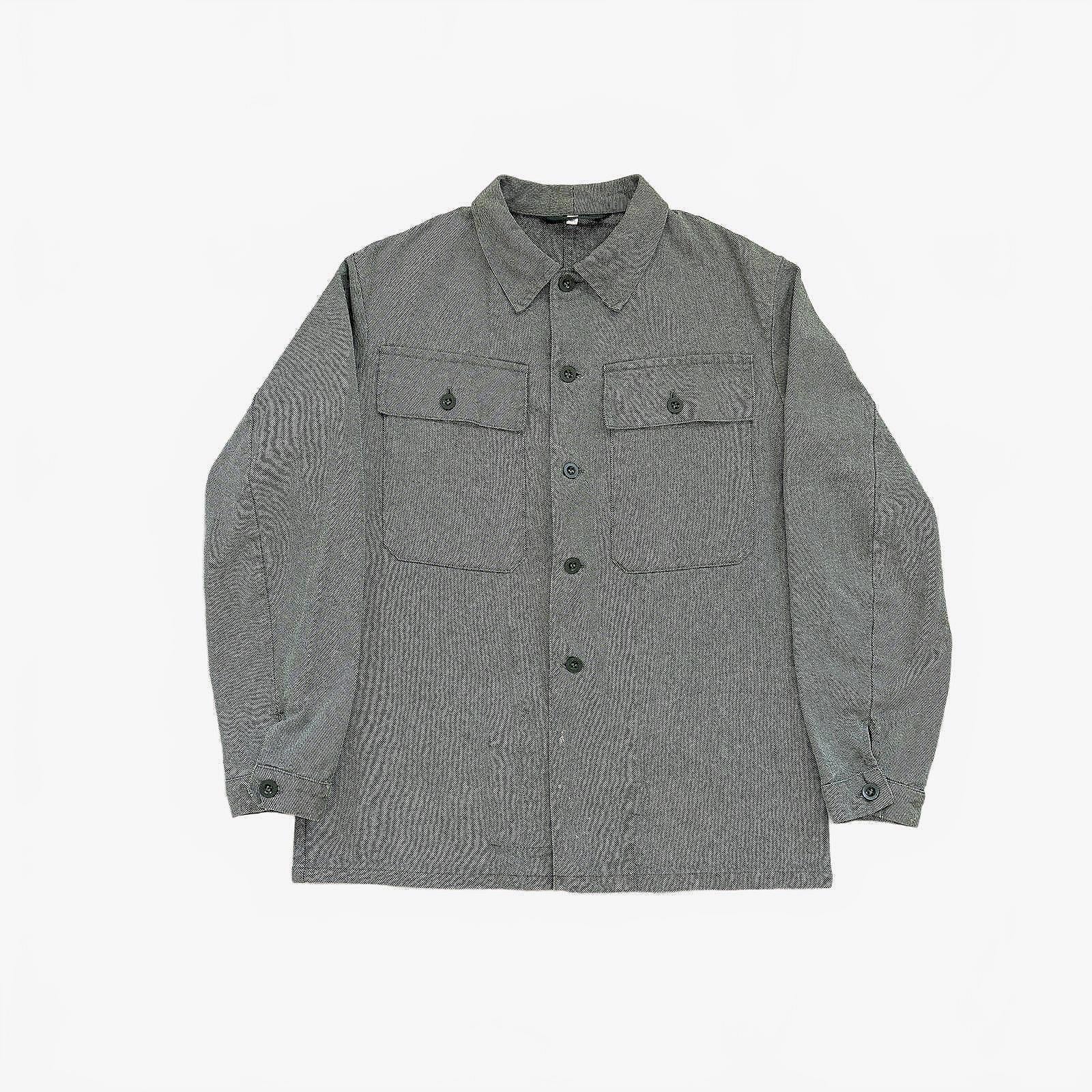 80s Swiss Army Denim Workwear Jacket / L