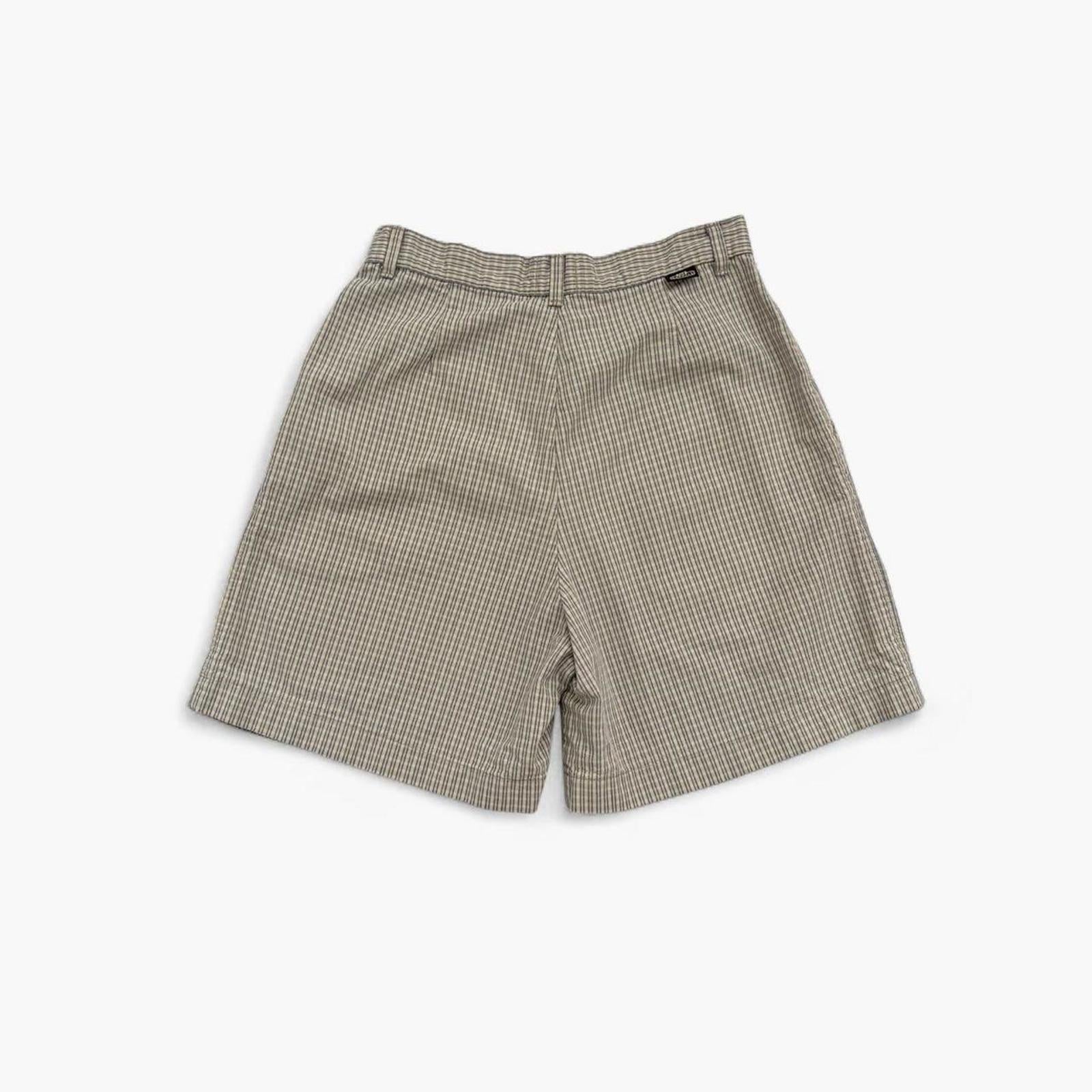 90s Lee Casuals Pleated Check Shorts