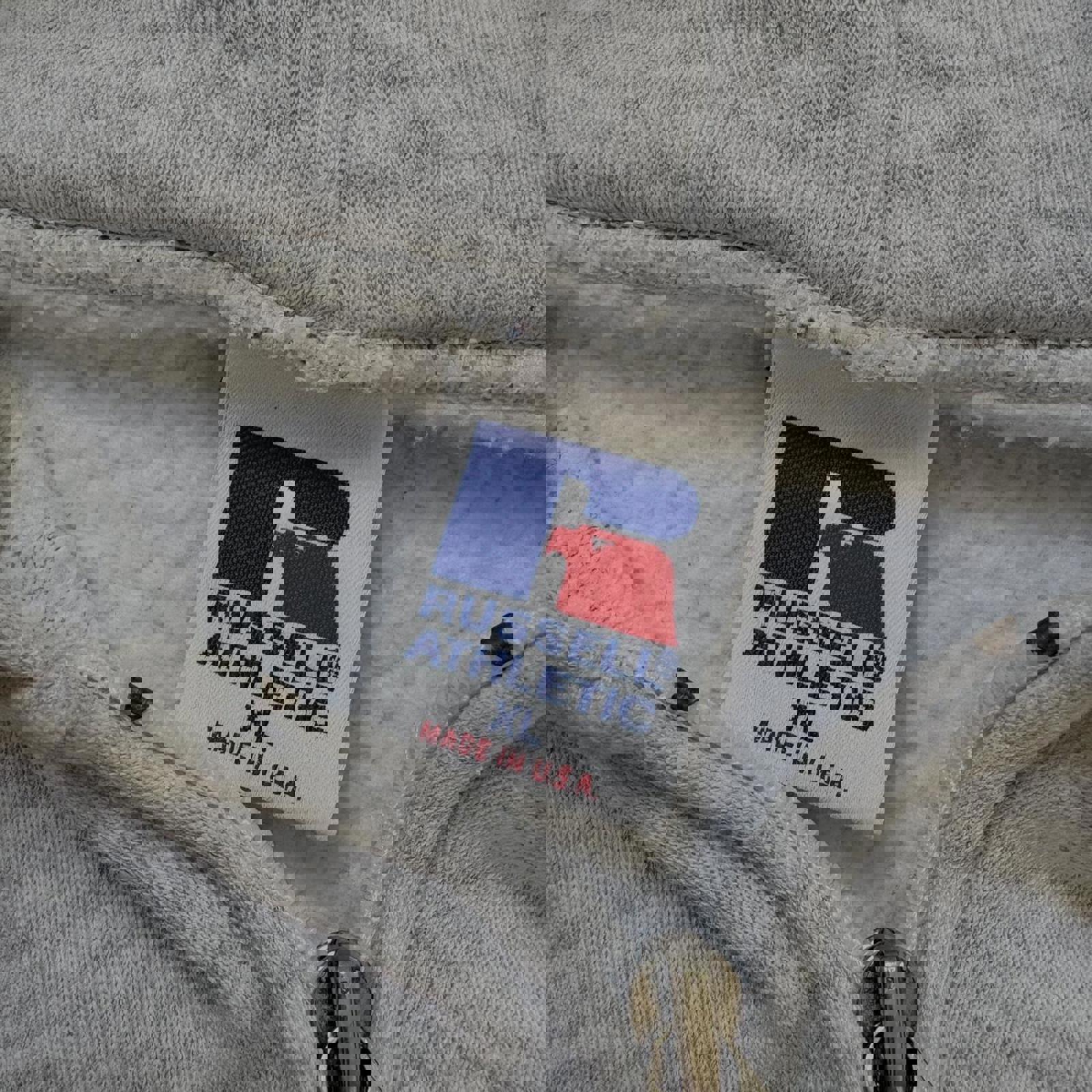 Vintage 1990’s Russell Athletic Blank Zip Up Hoodie