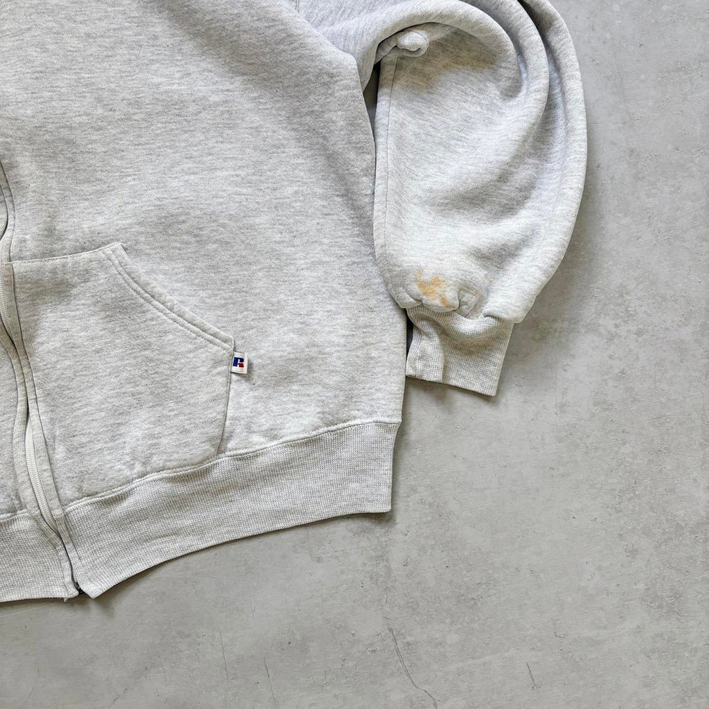 Vintage 1990’s Russell Athletic Blank Zip Up Hoodie