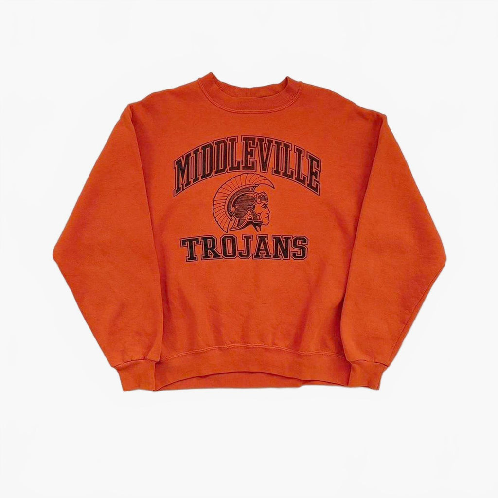 90s Middleville Trojans Sweatshirt / S