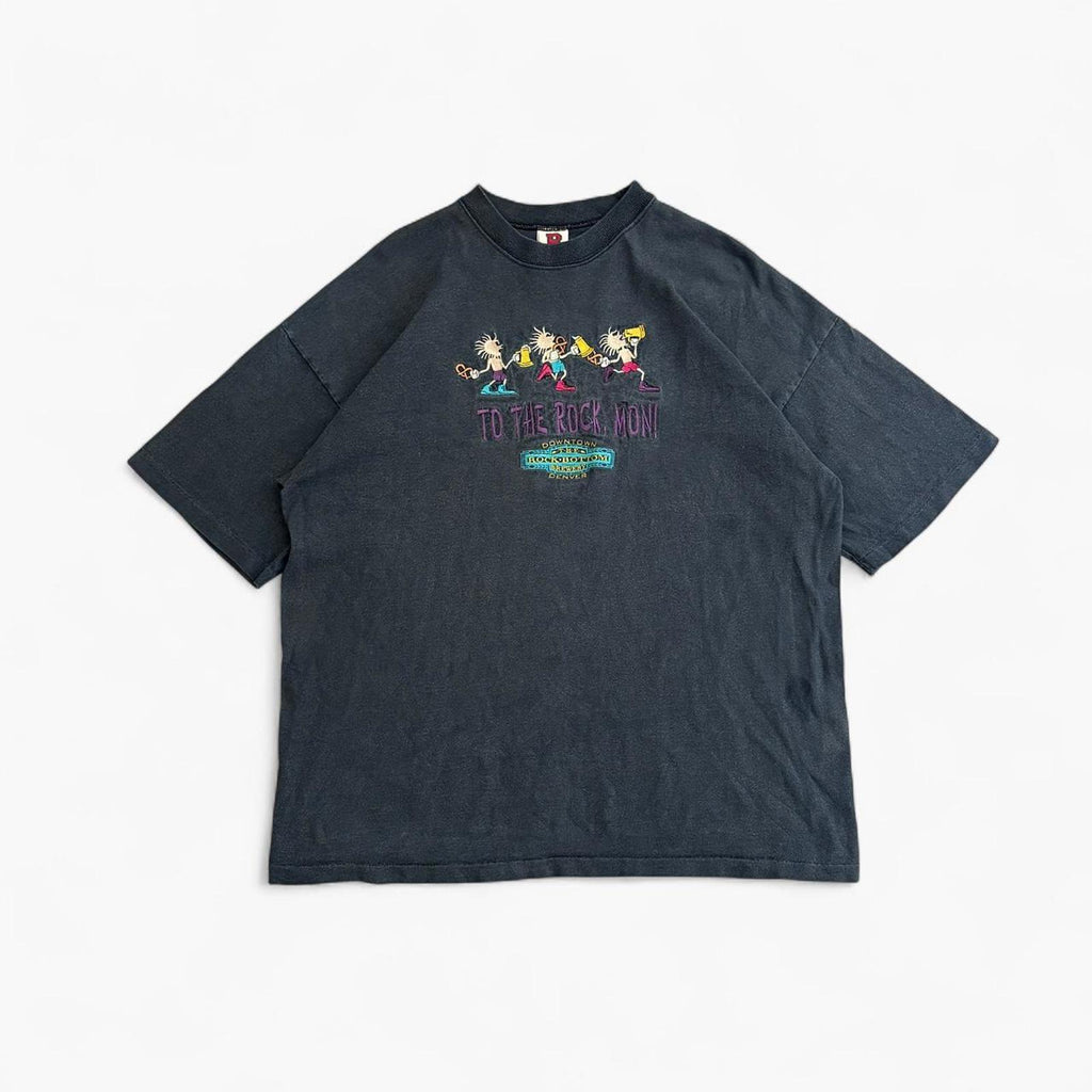 Vintage ‘To the Rock, Mon’ Faded T-Shirt