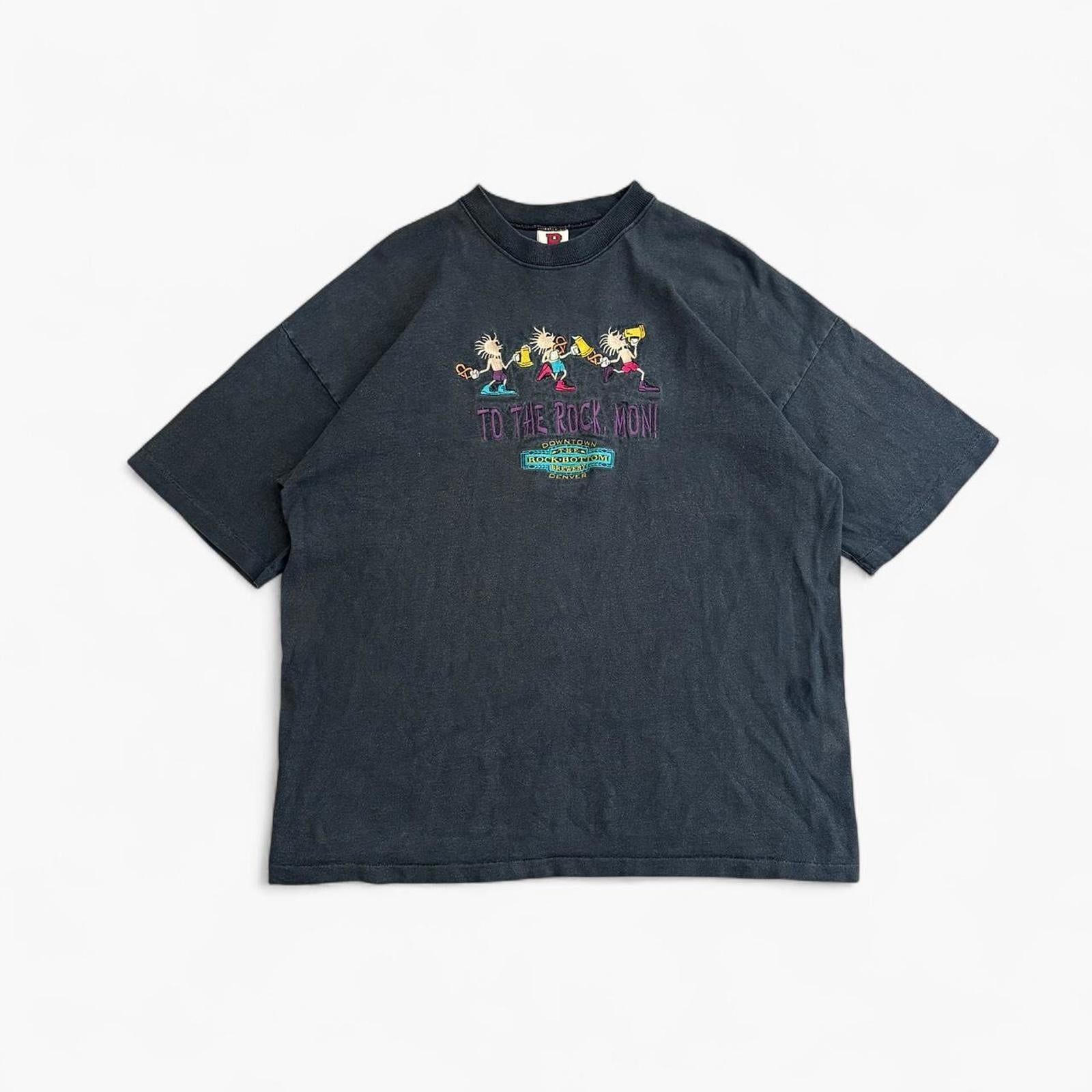 Vintage ‘To the Rock, Mon’ Faded T-Shirt