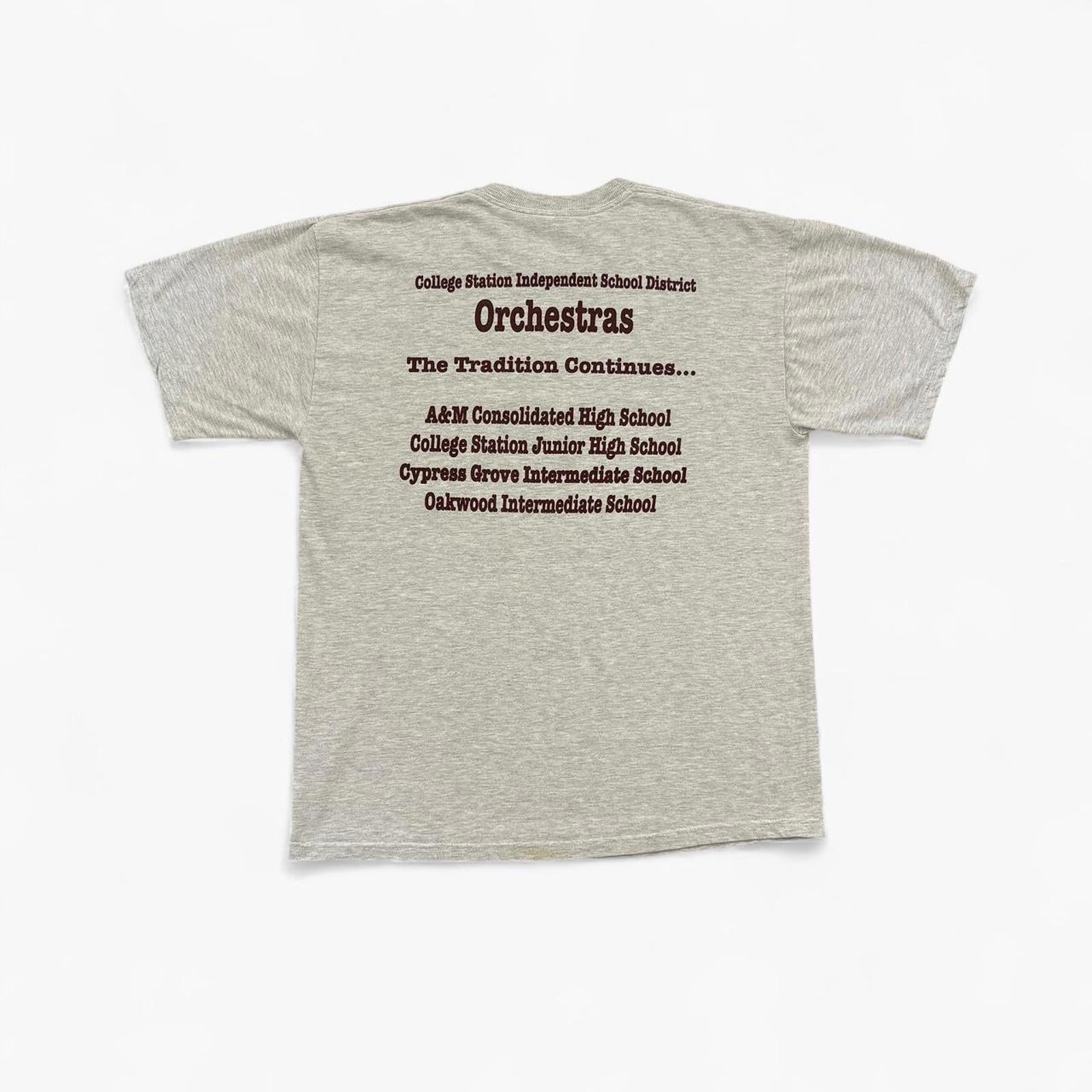 90s Texas A&M Orchestra Graphic T-Shirt