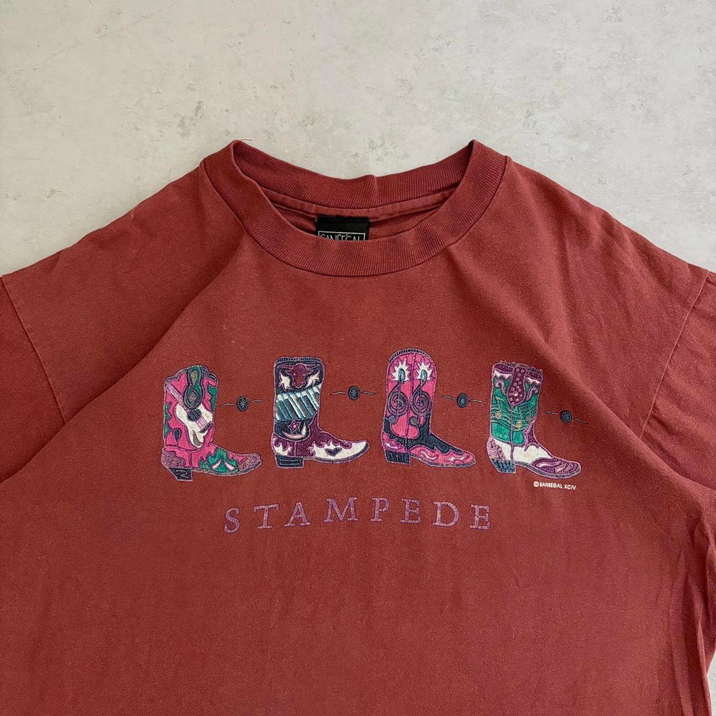 Vintage 1990’s Western Stampede Graphic T-Shirt
