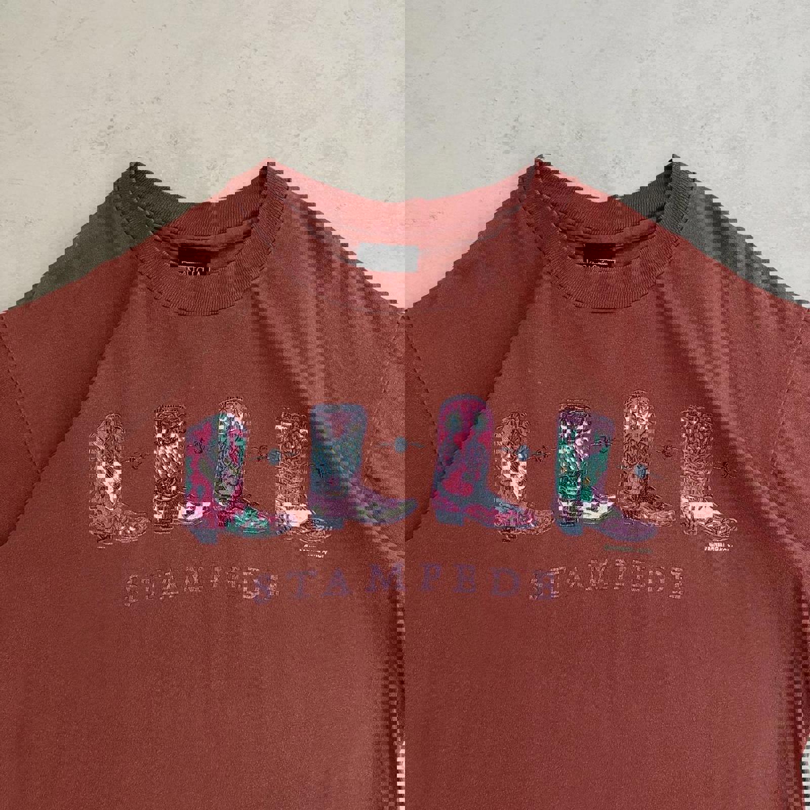 Vintage 1990’s Western Stampede Graphic T-Shirt