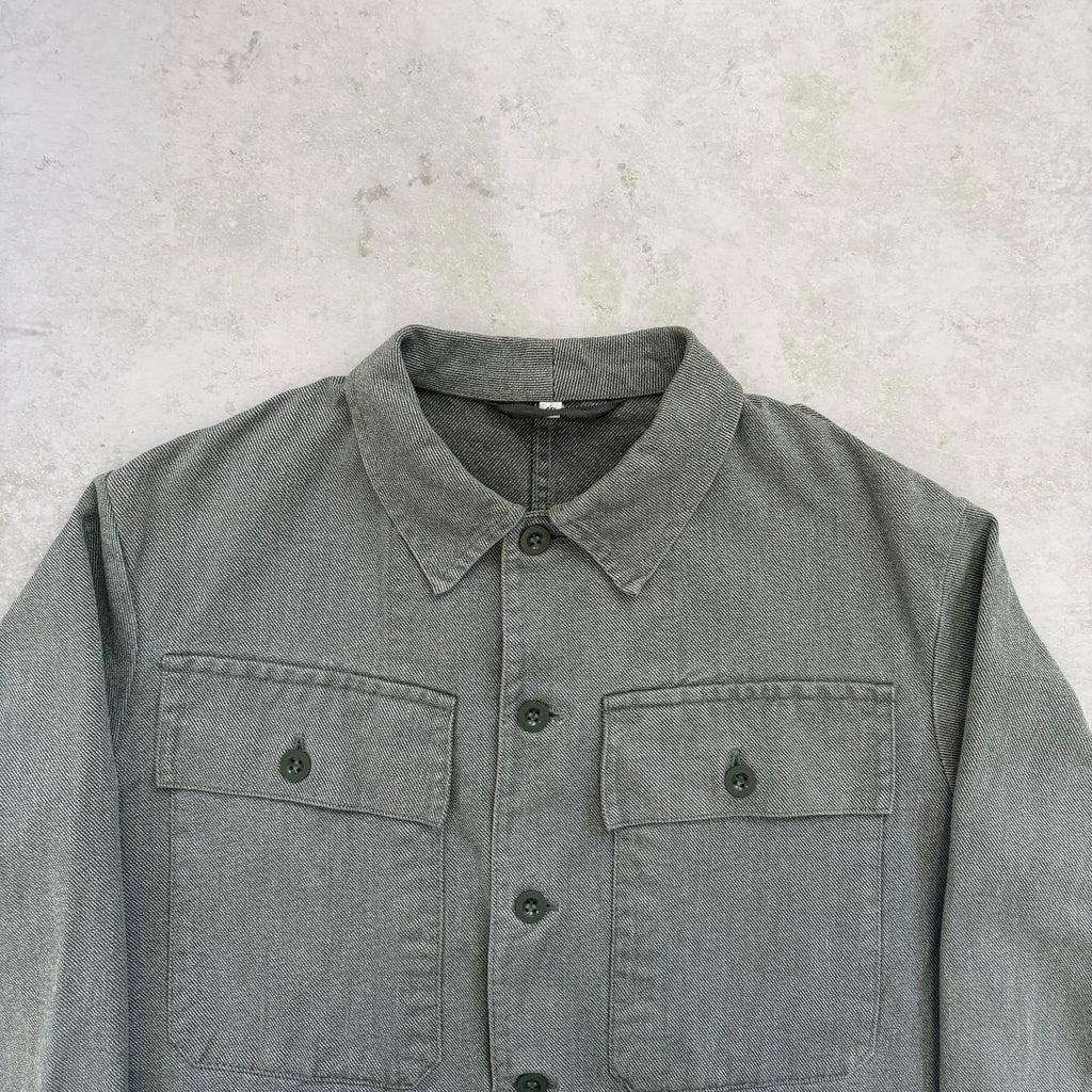 80s Swiss Army Denim Workwear Jacket / L