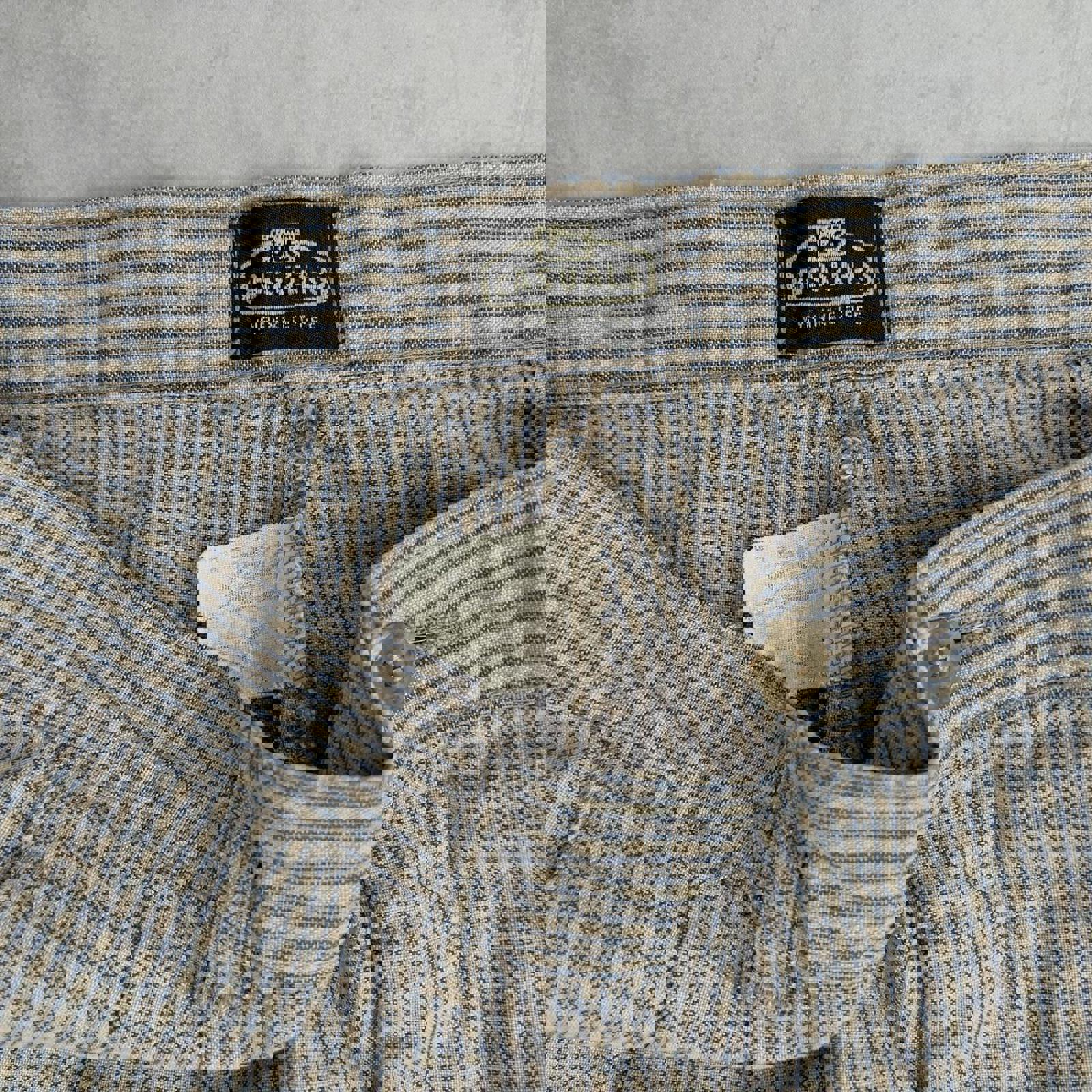 90s Lee Casuals Pleated Check Shorts