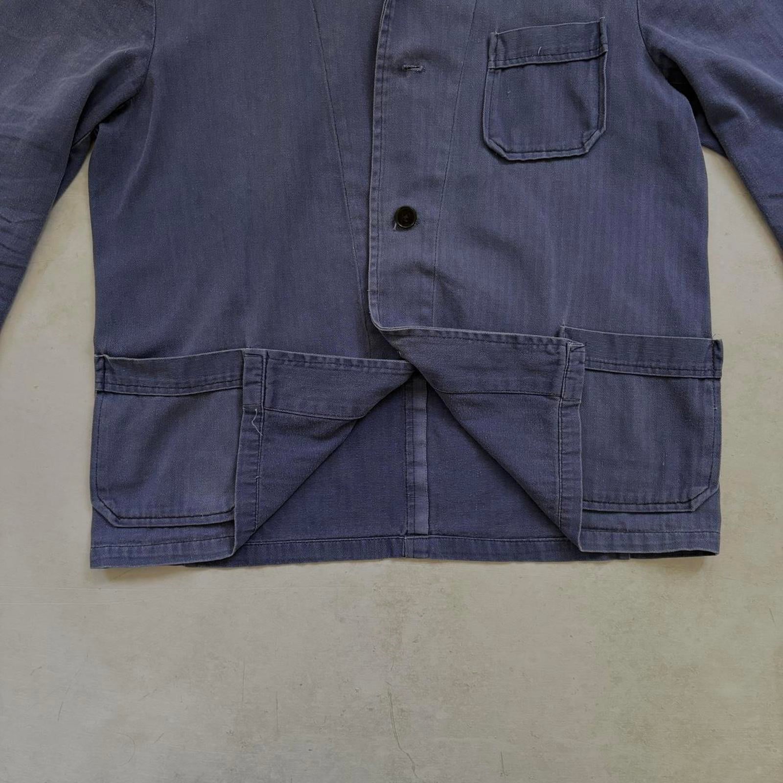 Vintage 1960’s Herringbone French Workwear Jacket