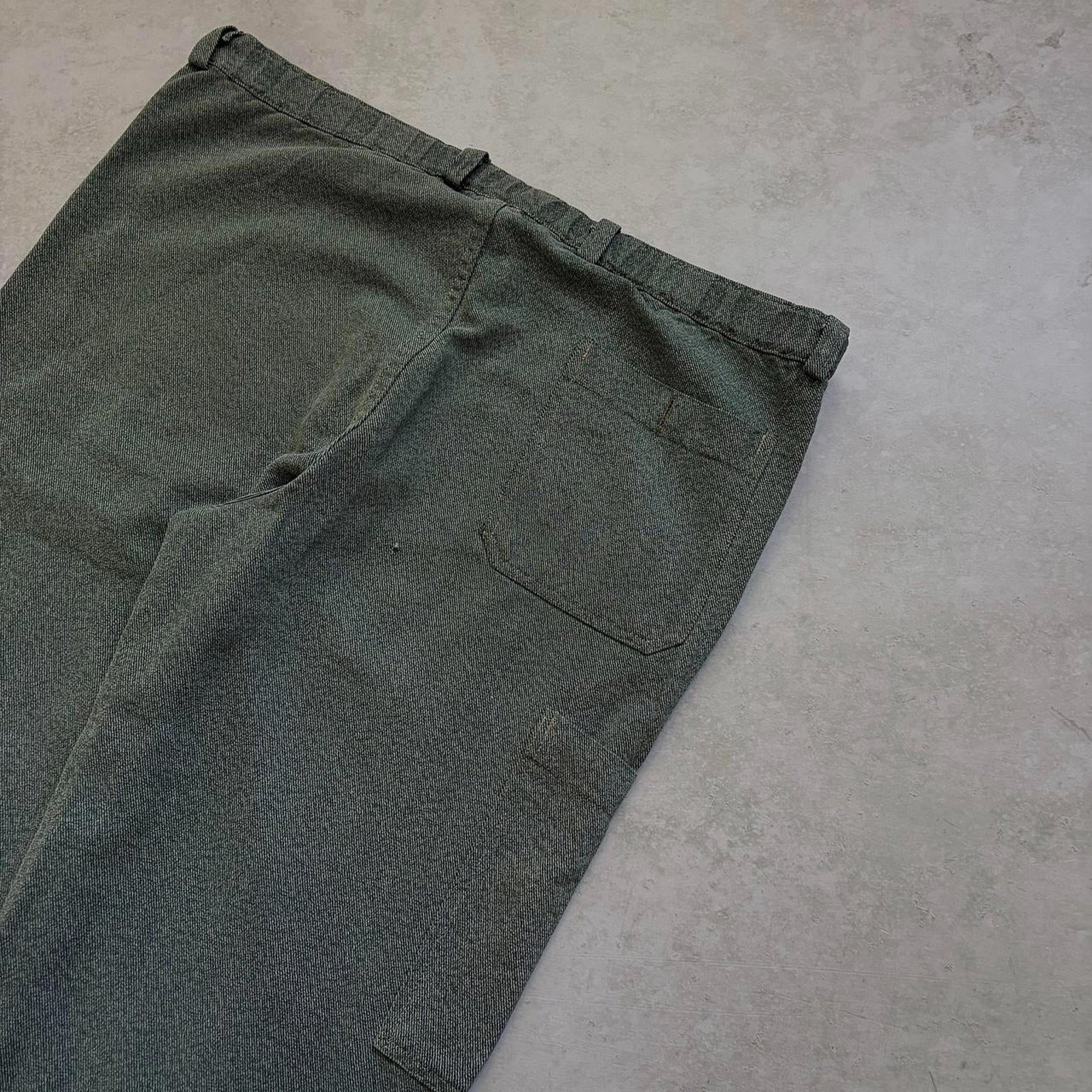 90s Repaired Sanforized Swiss Workwear Trousers / W38