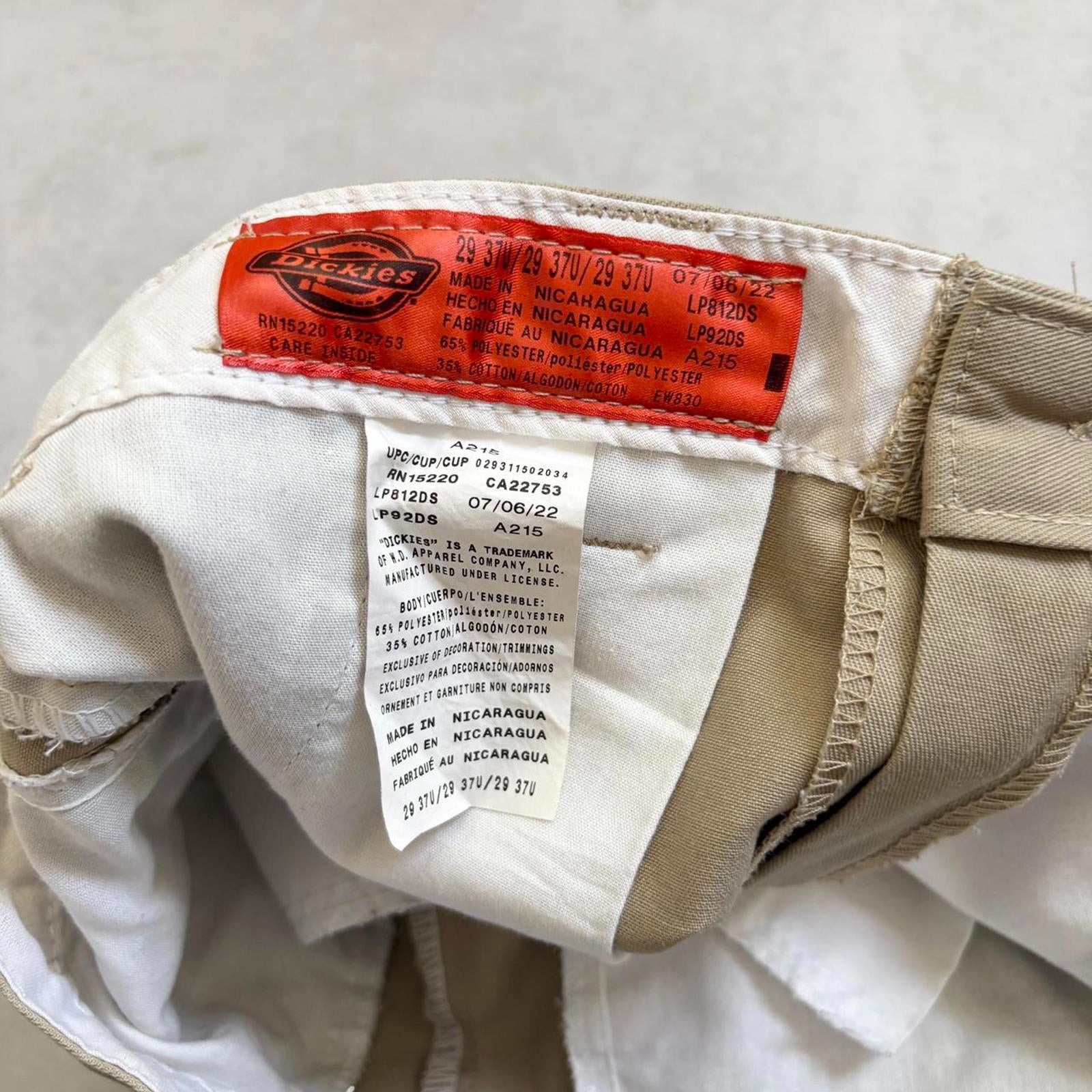 Dickies Straight Leg Trousers / W29