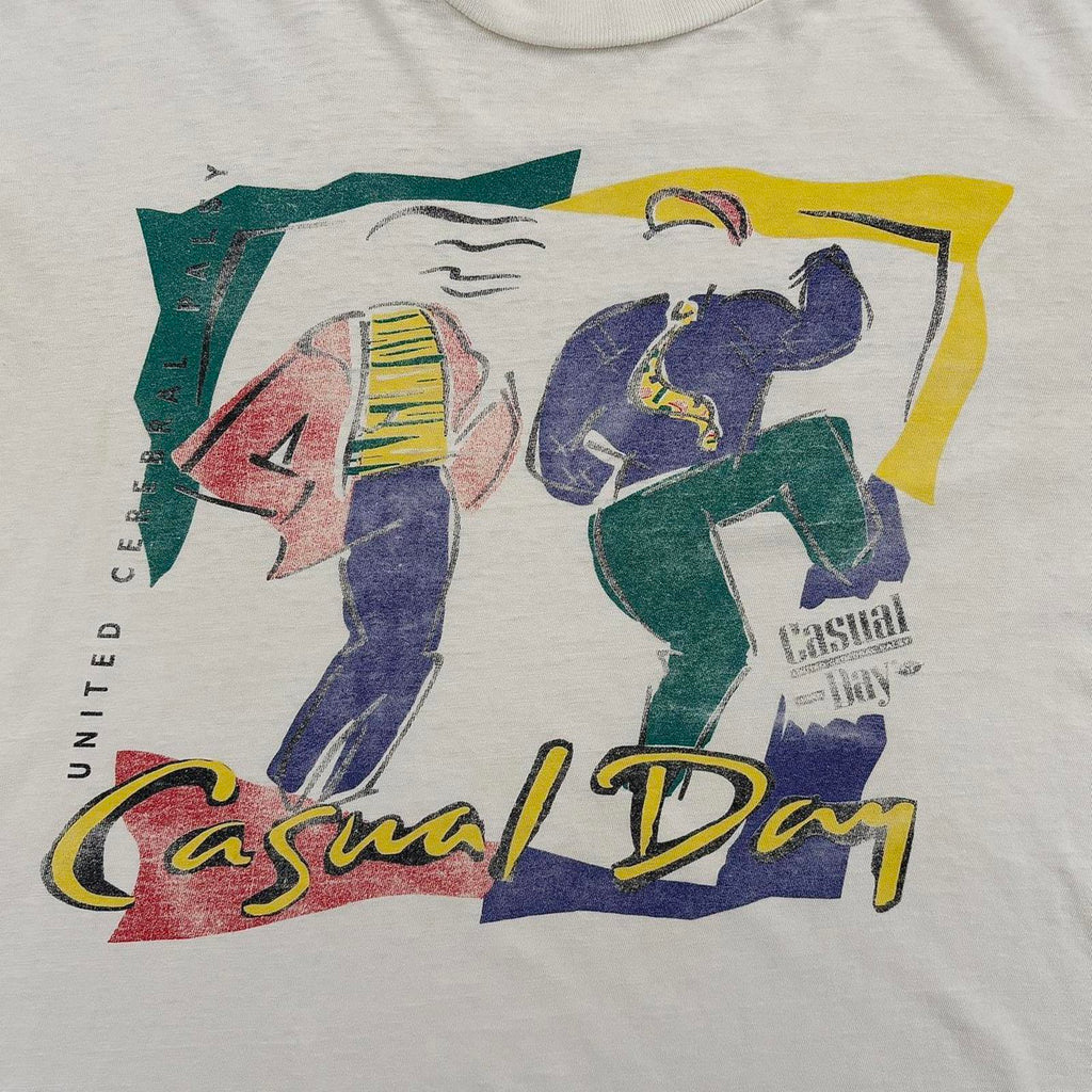 90s JC Penney’s Casual Day Sponsor Single Stitch T-Shirt