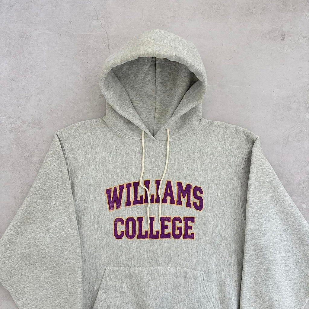 90s Reverse Weave College Hoodie / M