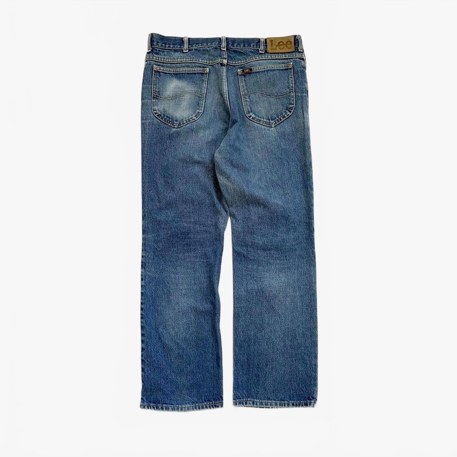 70s Lee Bootcut Distressed Jeans / W34