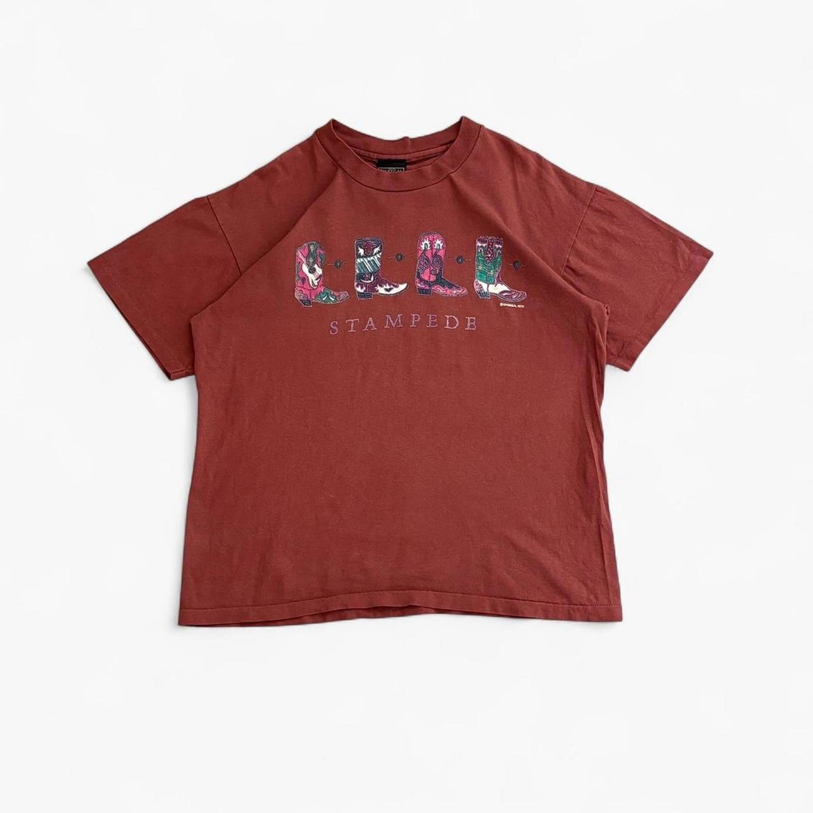 Vintage 1990’s Western Stampede Graphic T-Shirt