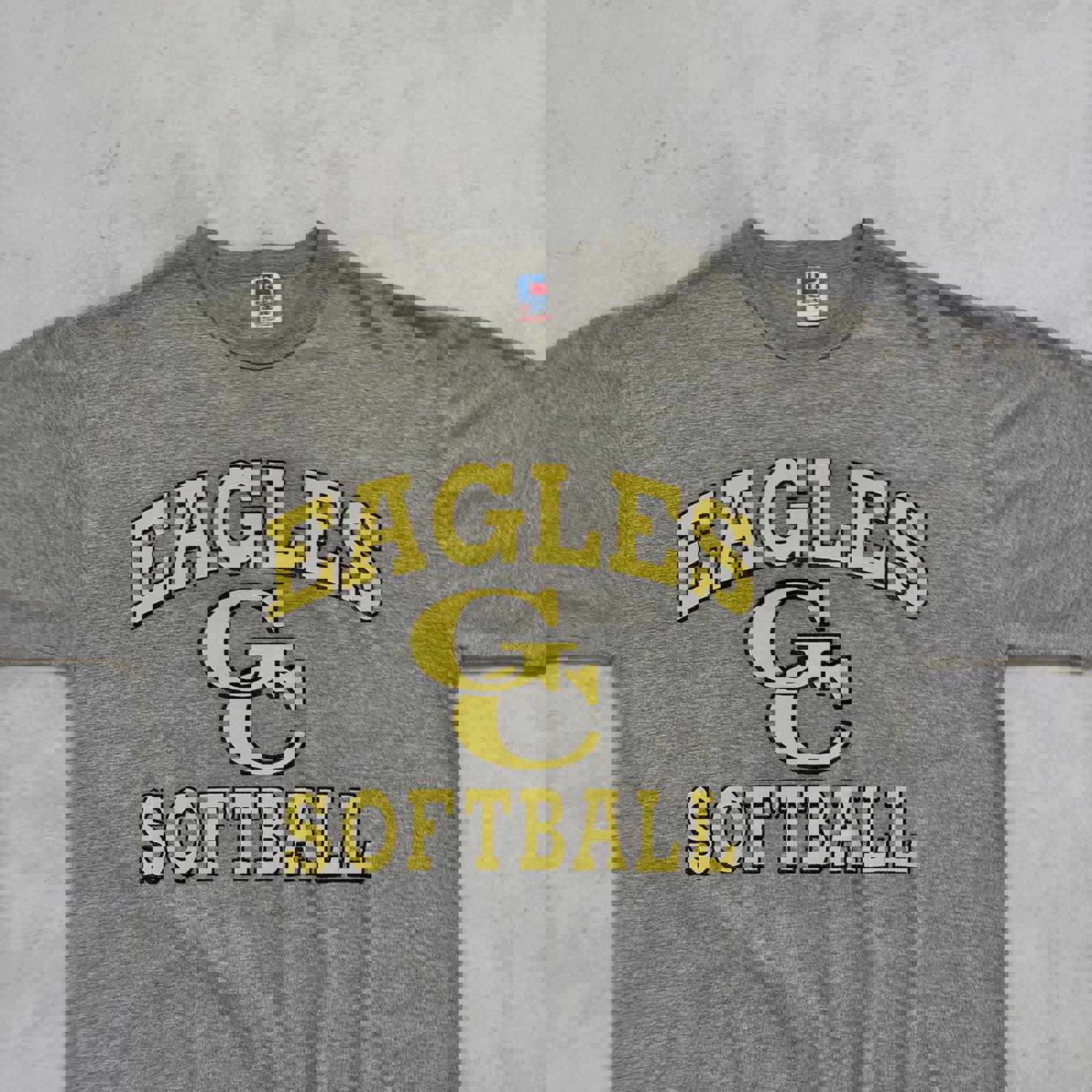 90s Russell Athletic GC Eagles Softball T-Shirt / M