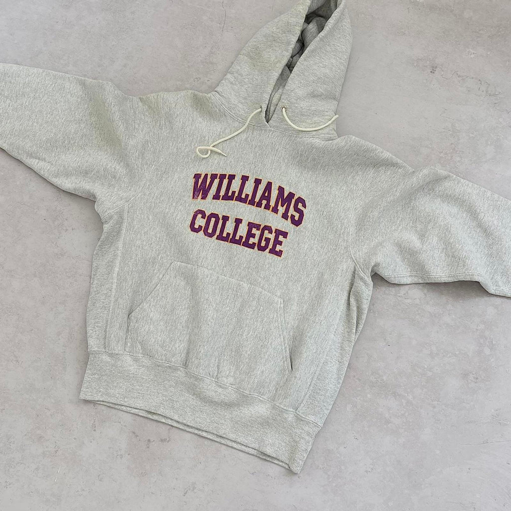 90s Reverse Weave College Hoodie / M