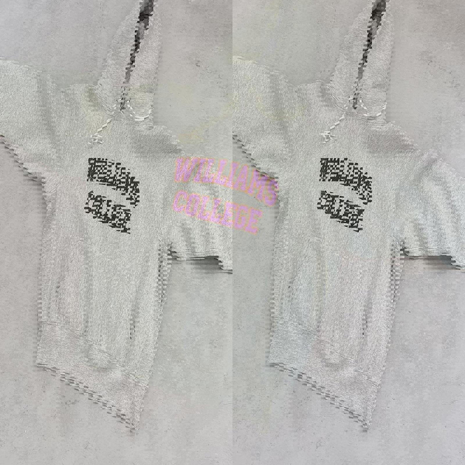 90s Reverse Weave College Hoodie / M