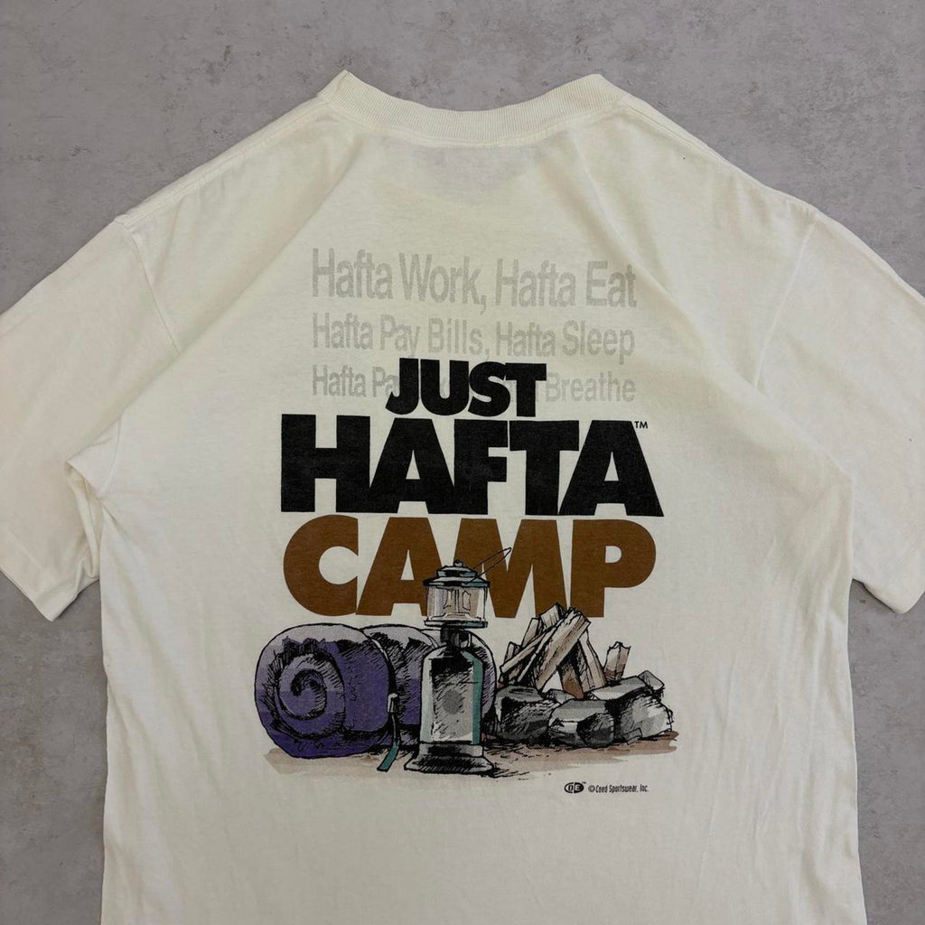 Vintage 1990’s Hafta Camp Graphic T-Shirt