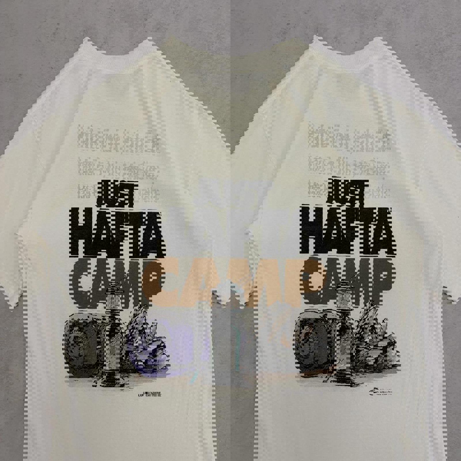 Vintage 1990’s Hafta Camp Graphic T-Shirt