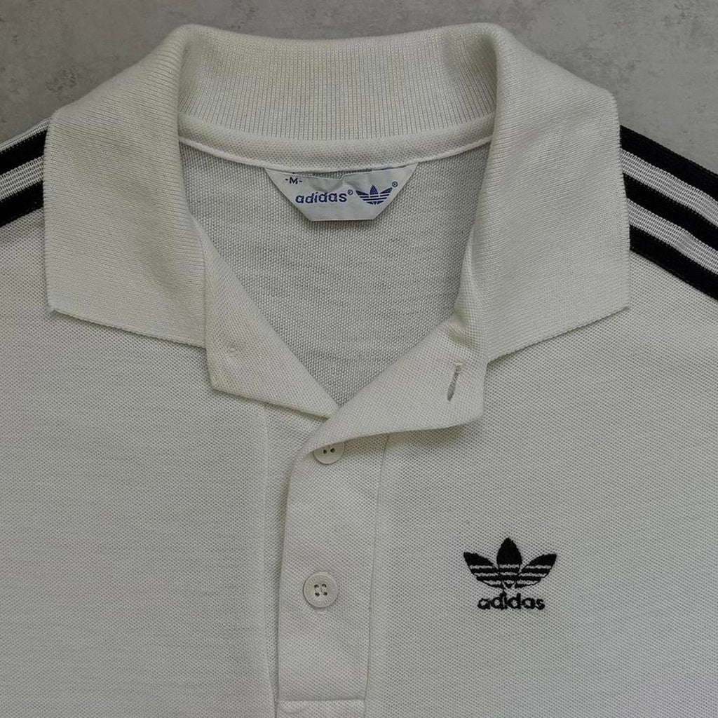 Vintage 1980’s Adidas Originals Trefoil Polo Shirt