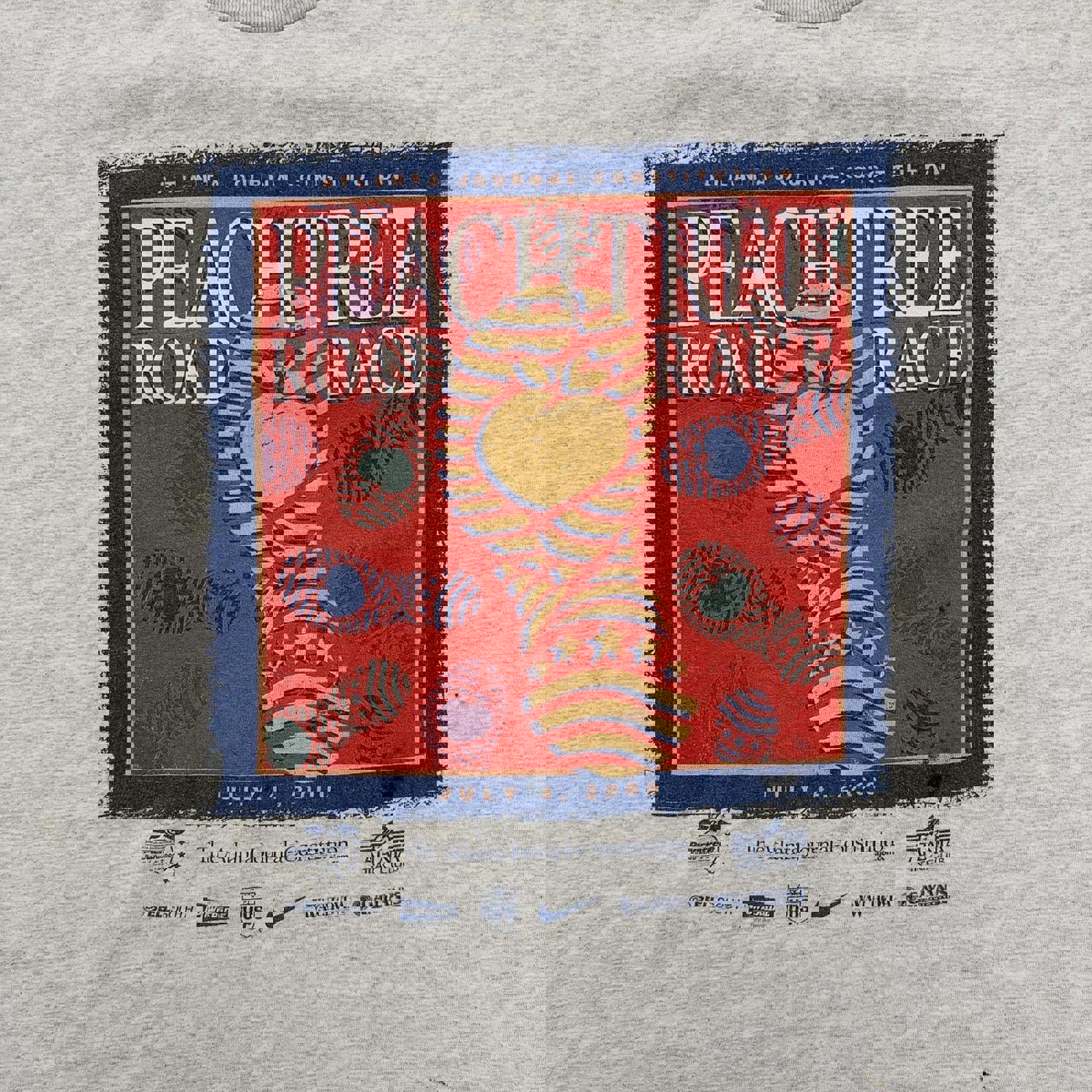 2000 Atlanta Peachtree Road Race Graphic T-Shirt
