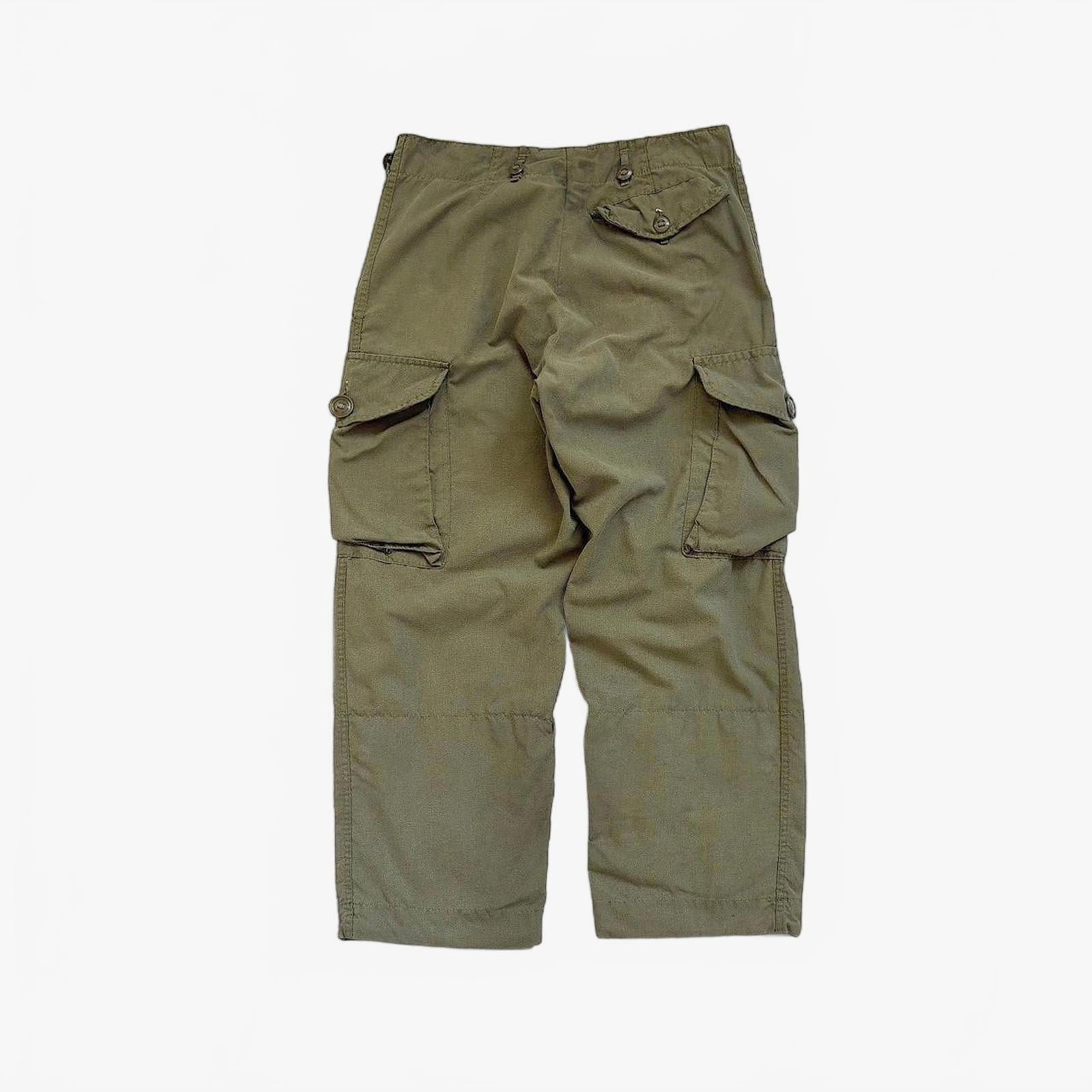 80s Canadian Army OG Combat Trousers / W30