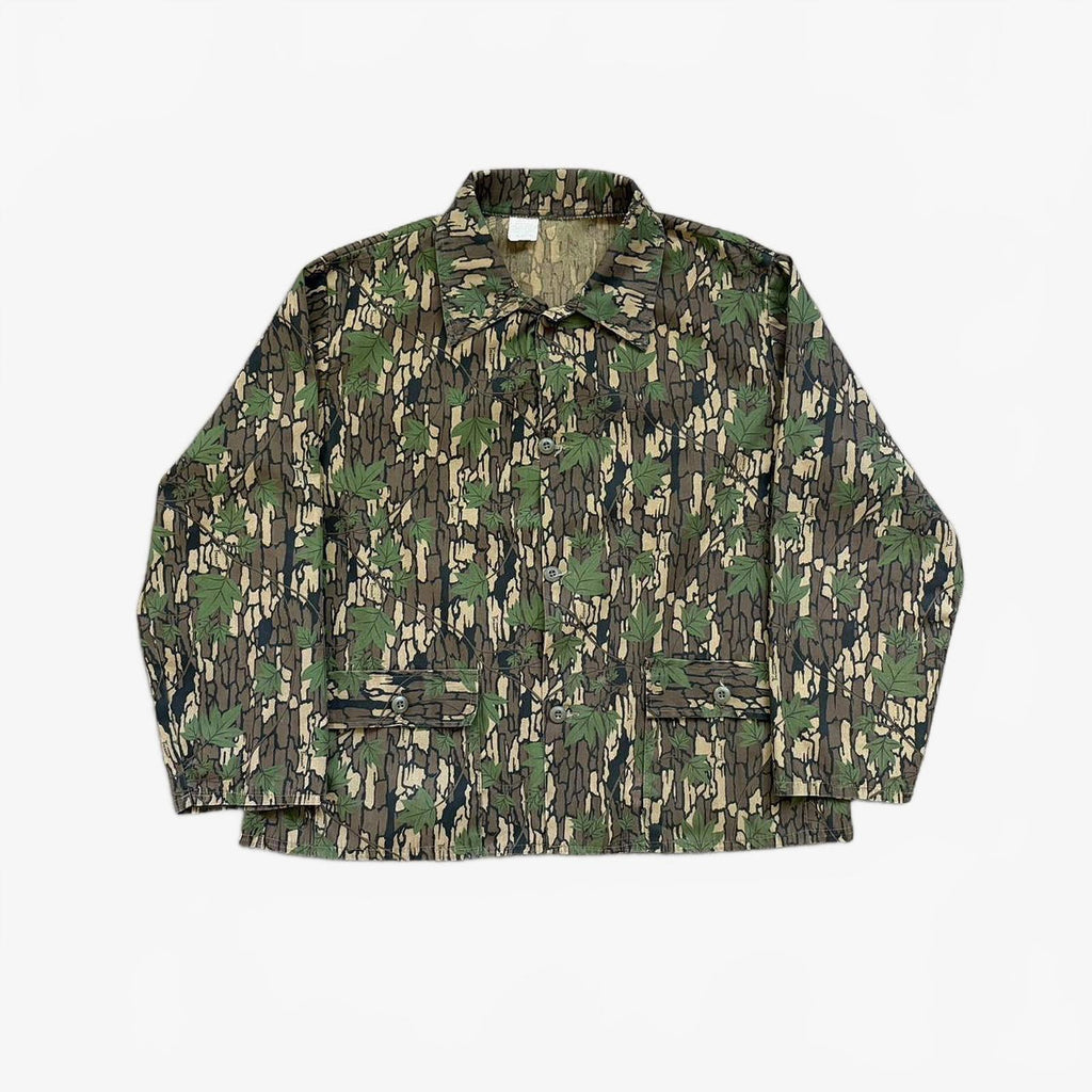 90s RealTree Camo Lightweight Overshirt / XL