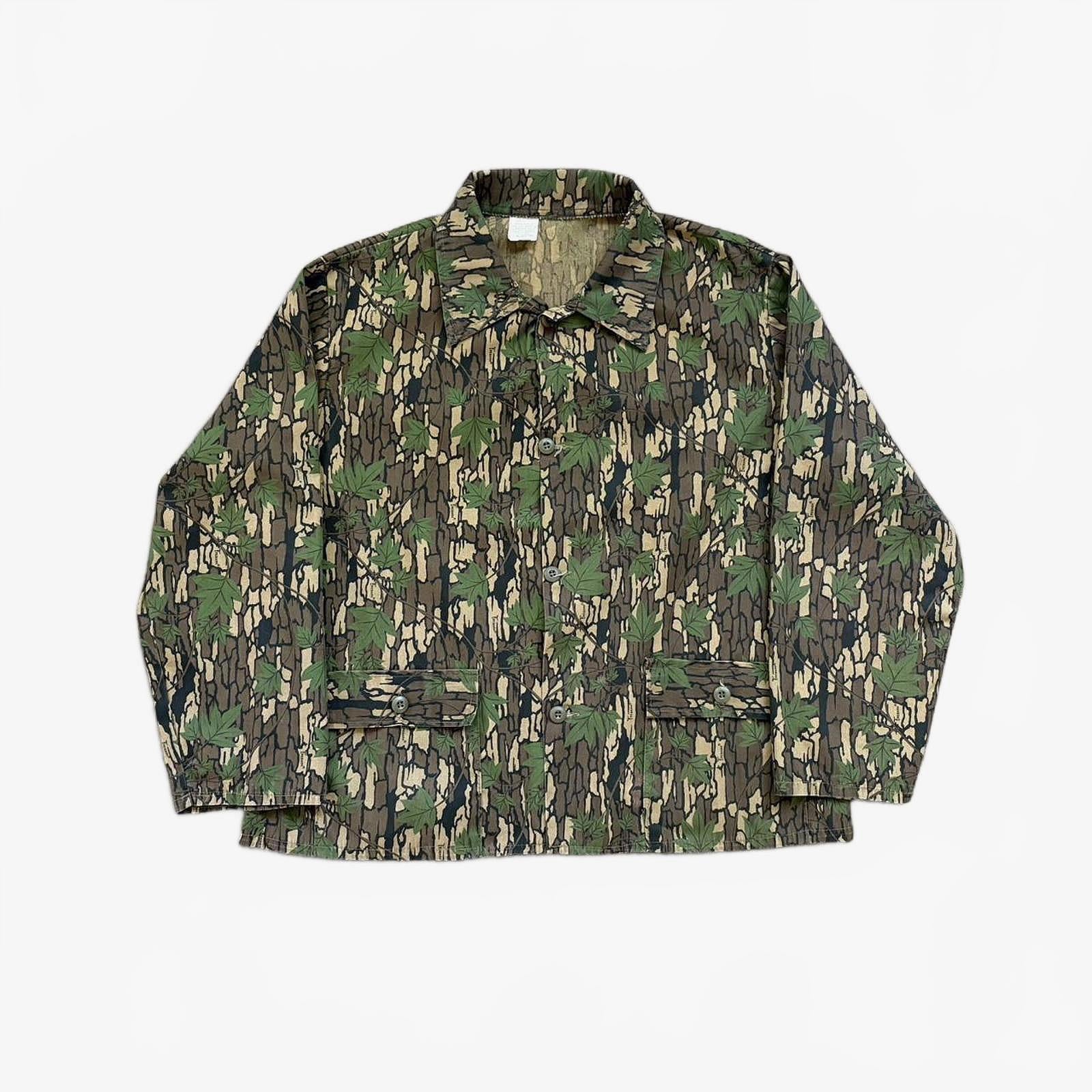90s RealTree Camo Lightweight Overshirt / XL