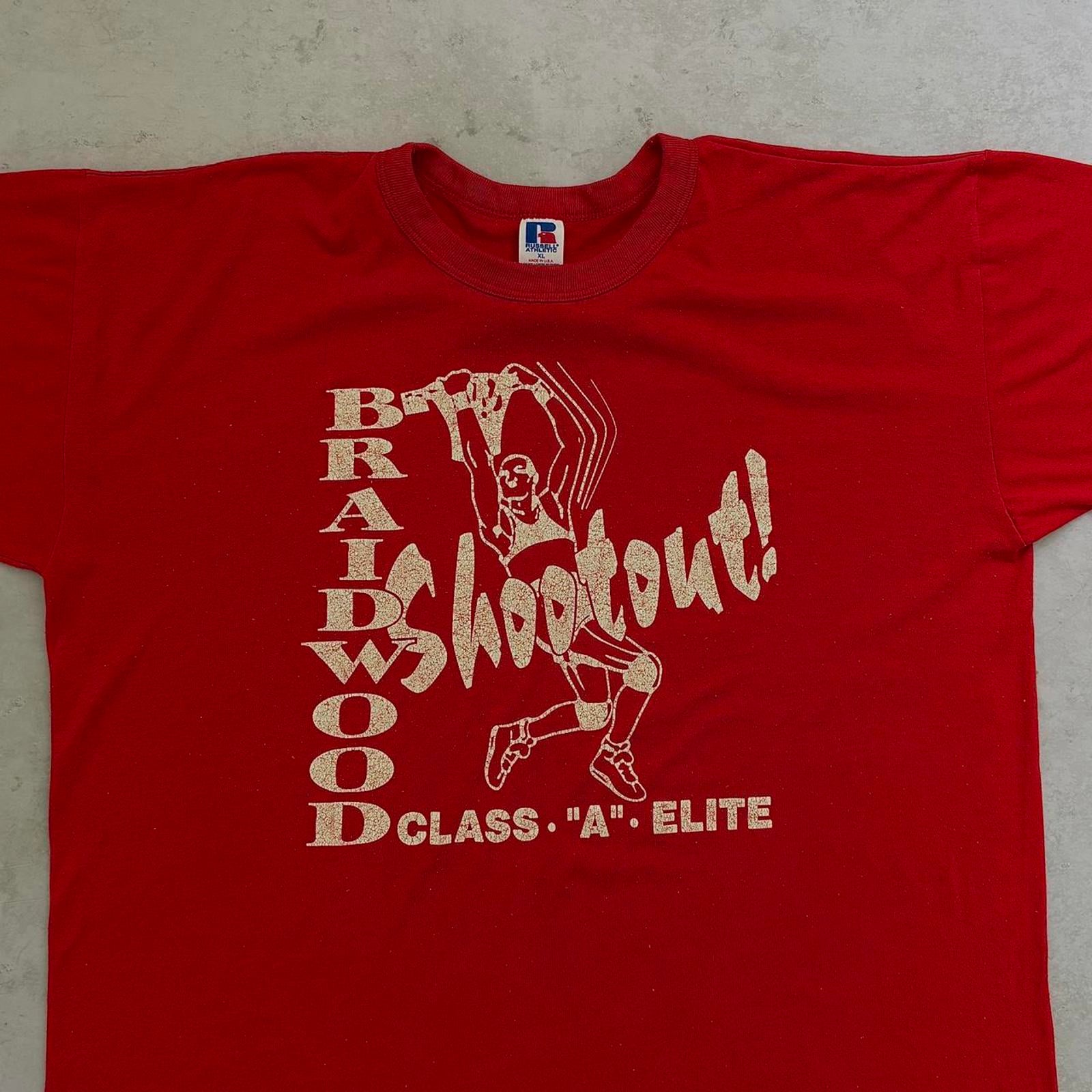 80s Russell Athletic Braidwood Basketball T-Shirt