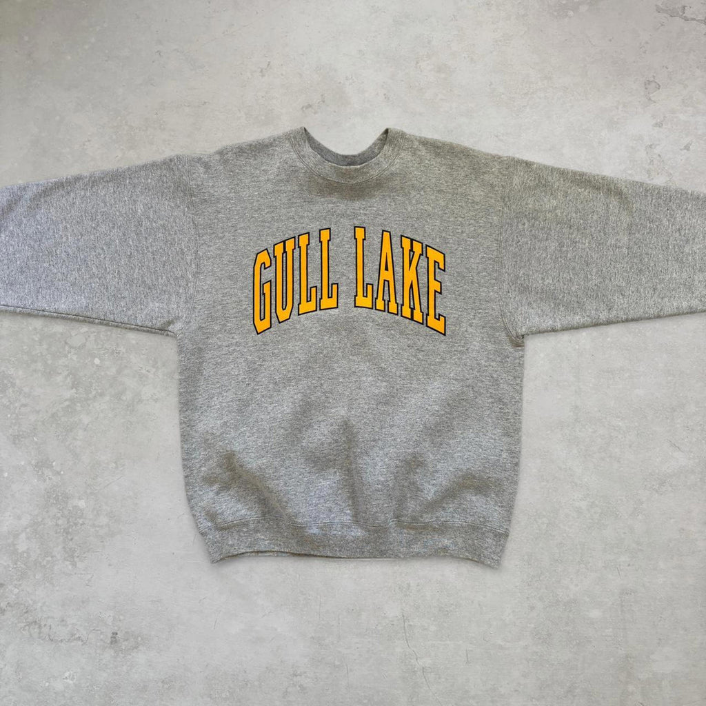 90s Heavyweight Gull Lake Souvenir Sweatshirt / M