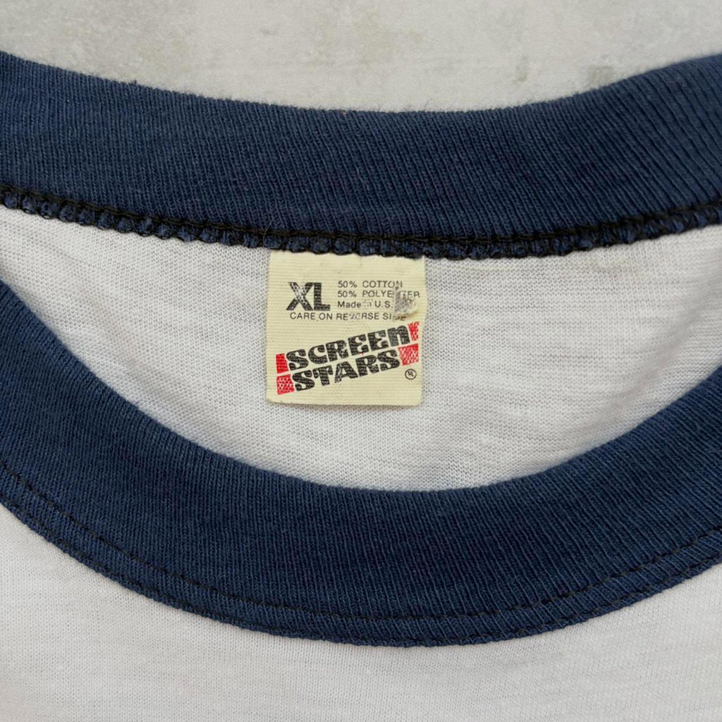 80s Chevrolet Club of America Ringer T-Shirt / L
