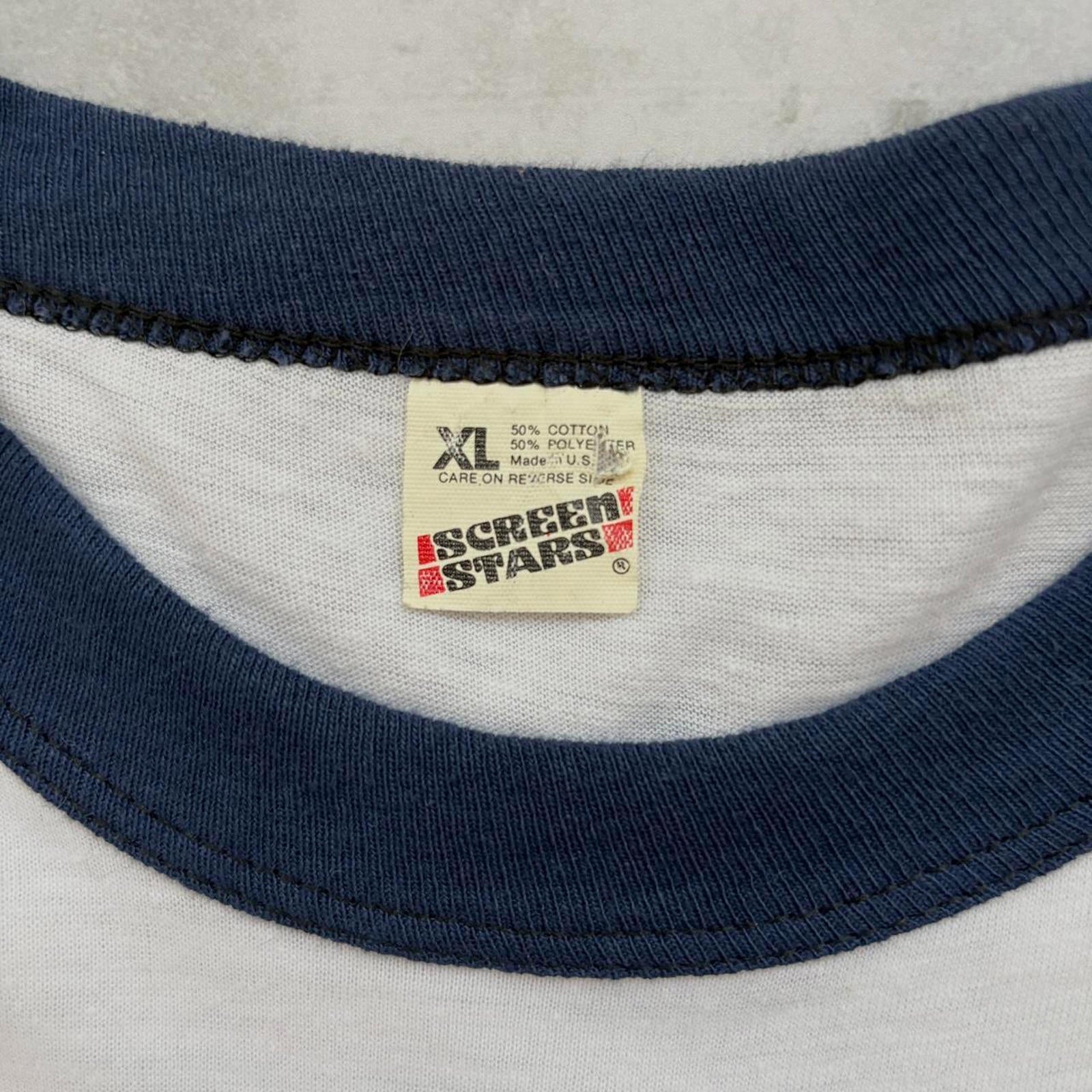 80s Chevrolet Club of America Ringer T-Shirt / L