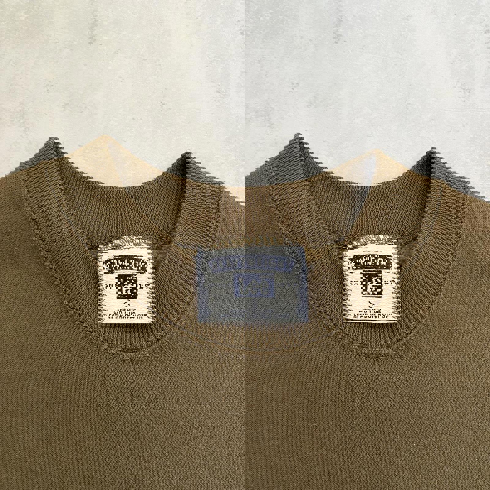Vintage Lee Blank Short Sleeve Sweatshirt