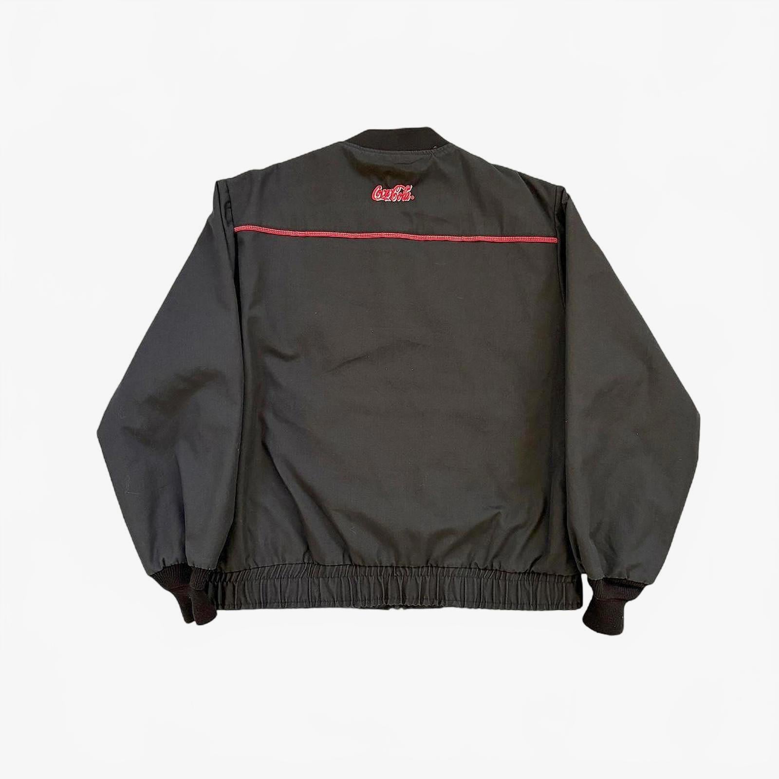 80s Coca Cola Delivery Trucker Jacket / L