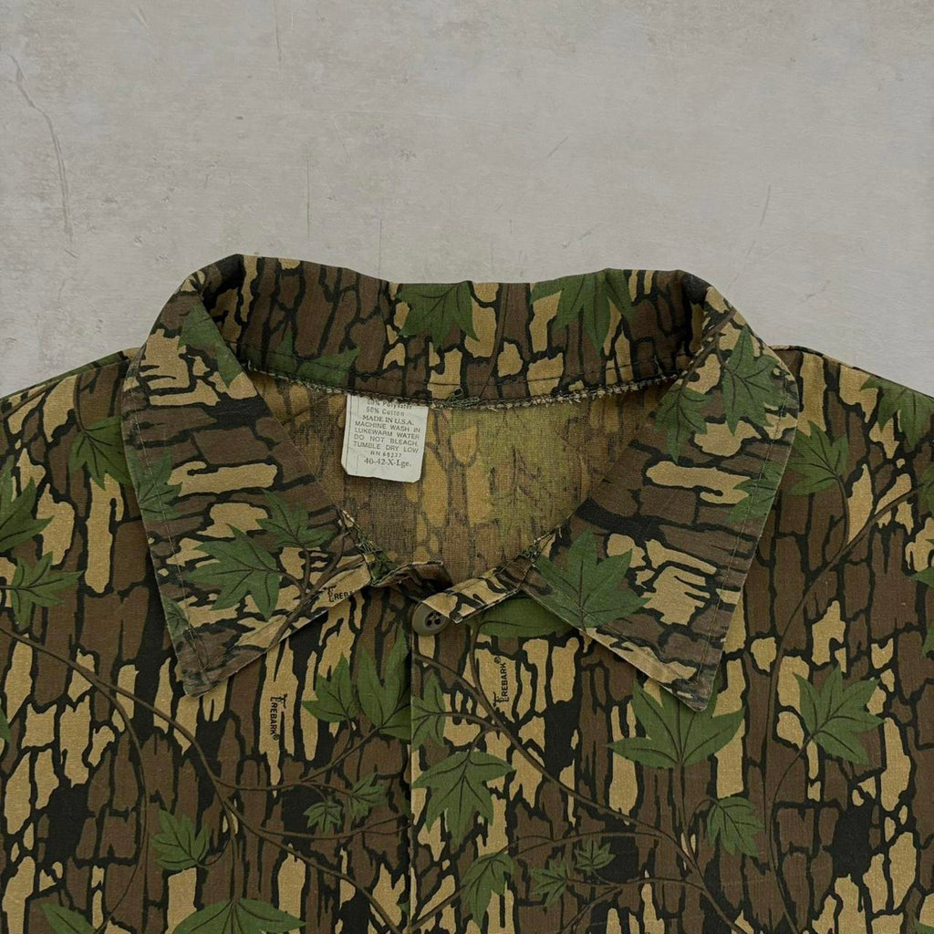 90s RealTree Camo Lightweight Overshirt / XL