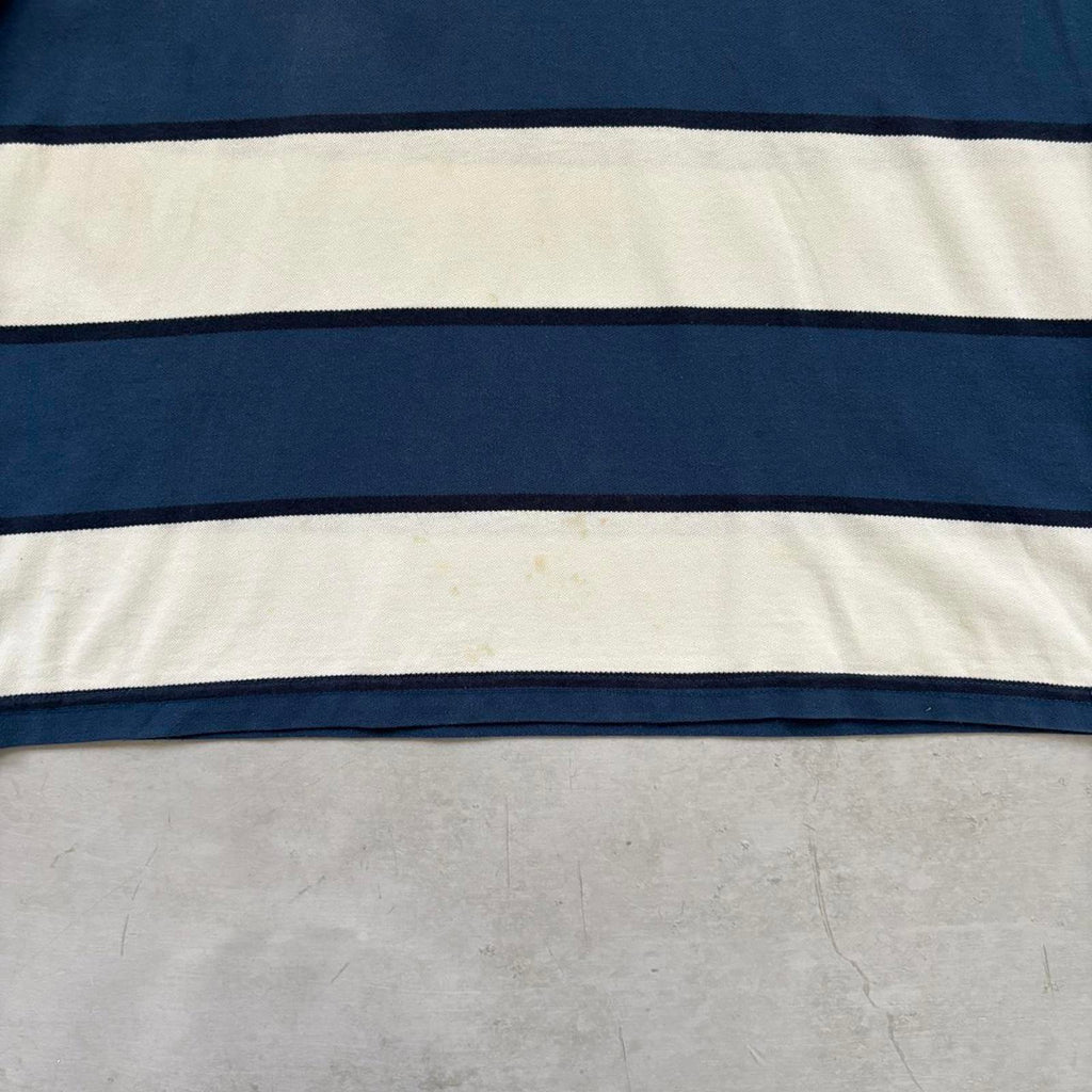Vintage 1990’s Woolworths Stripe Rugby Polo Shirt