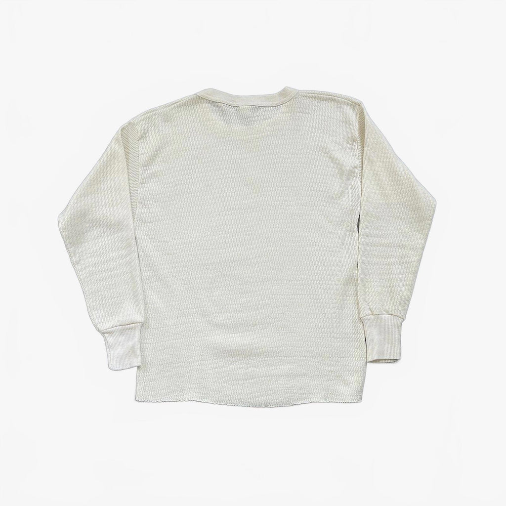 70s Hanes Blank Thermal L/S T-Shirt / M
