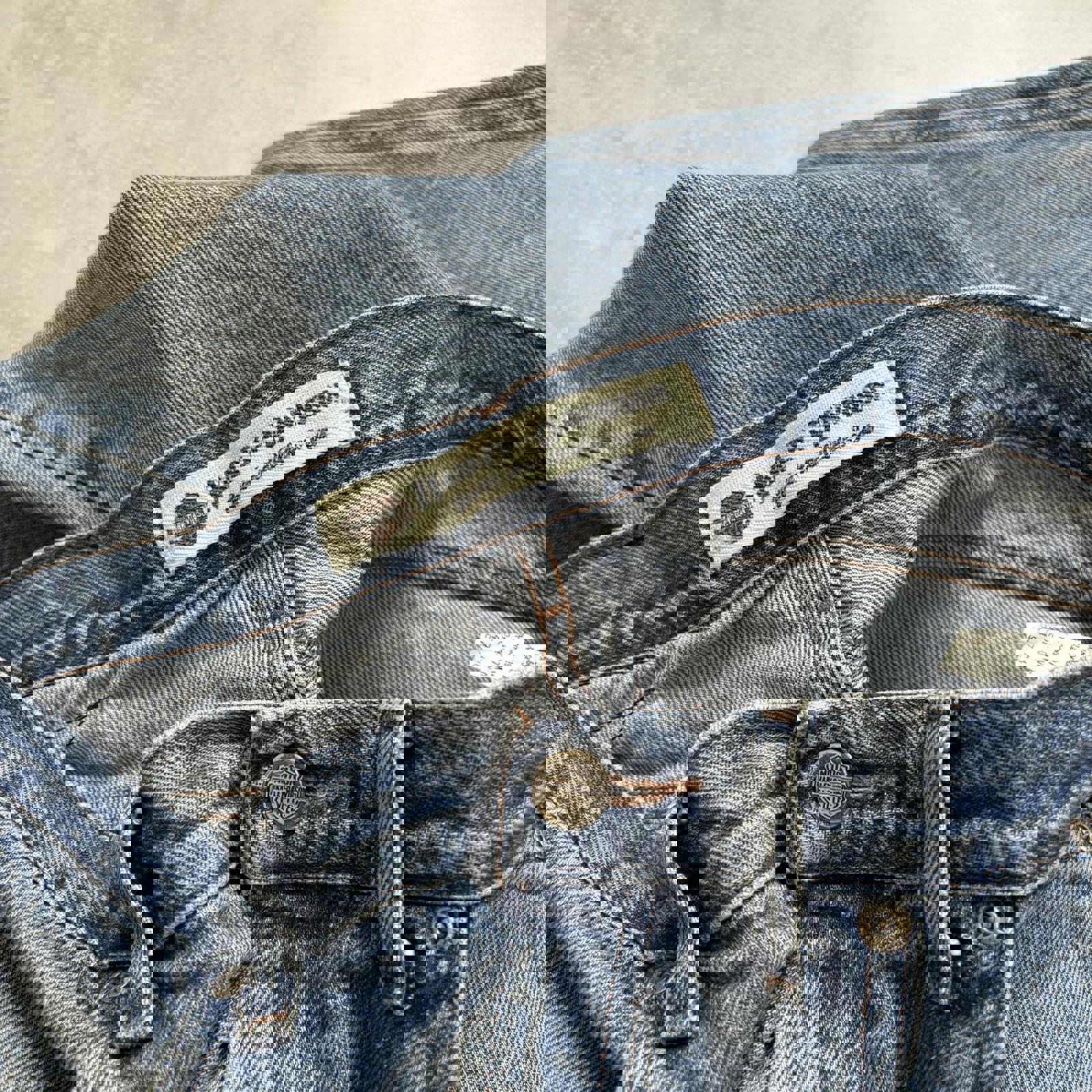 Vintage Harley Davidson Relaxed Fit Bootcut Jeans