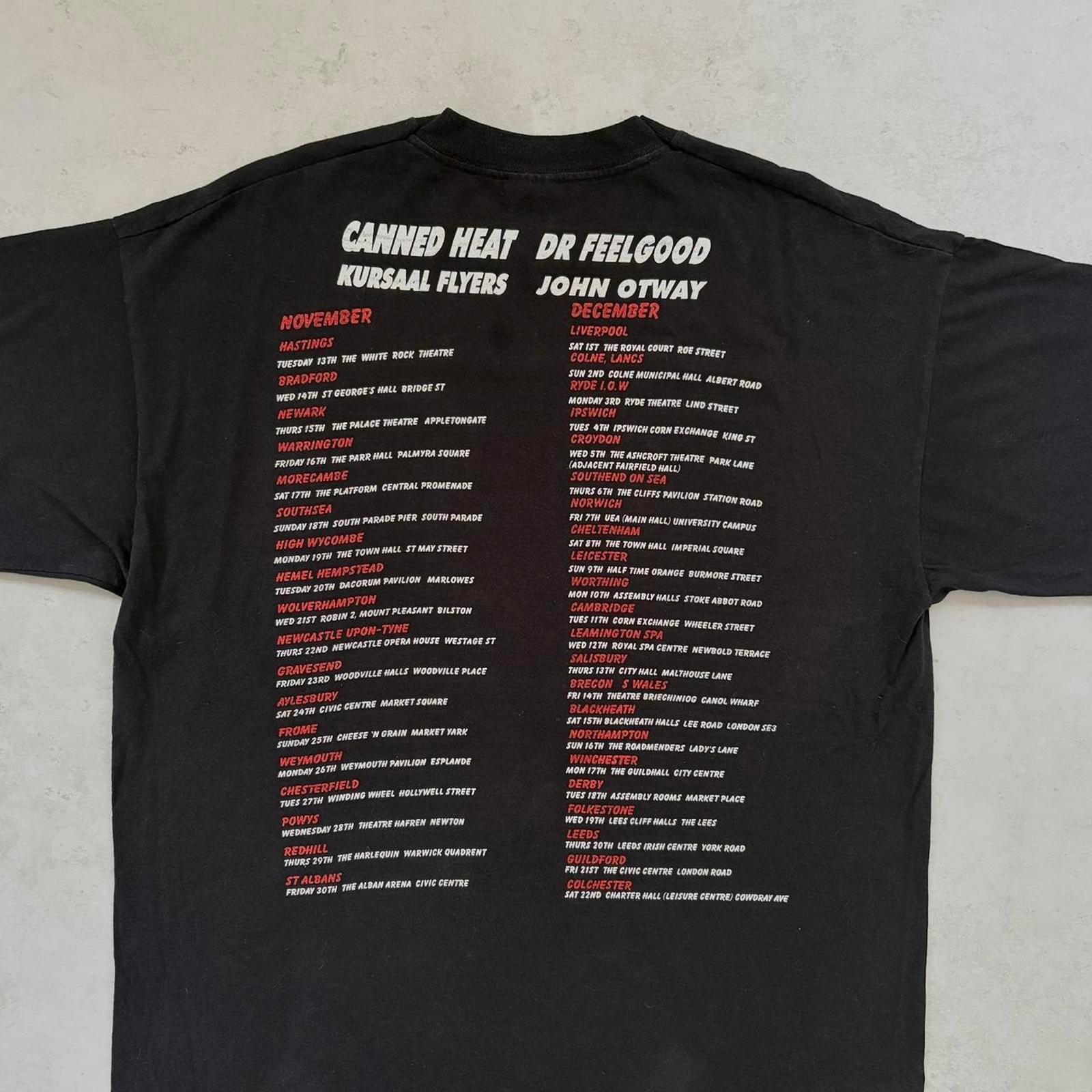 Vintage 2001 Naughty Rhythms Tour Band T-Shirt