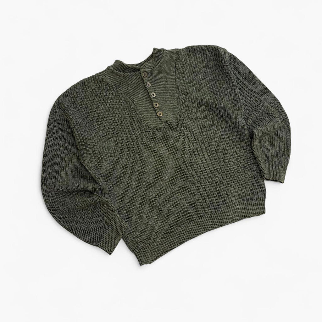 Vintage 1990’s Chunky Button Up Knitted Jumper