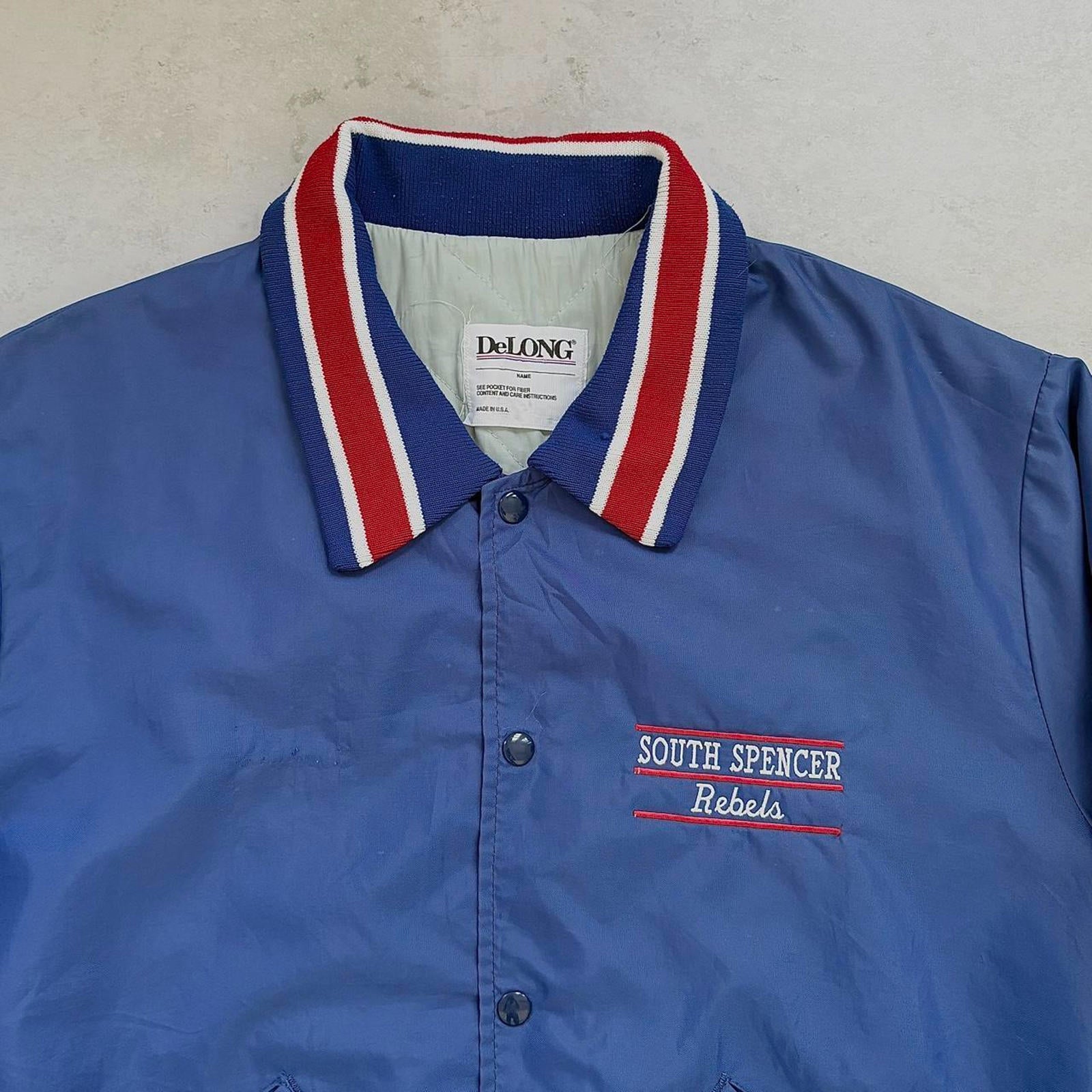 80s DeLong USA Coach Jacket / L