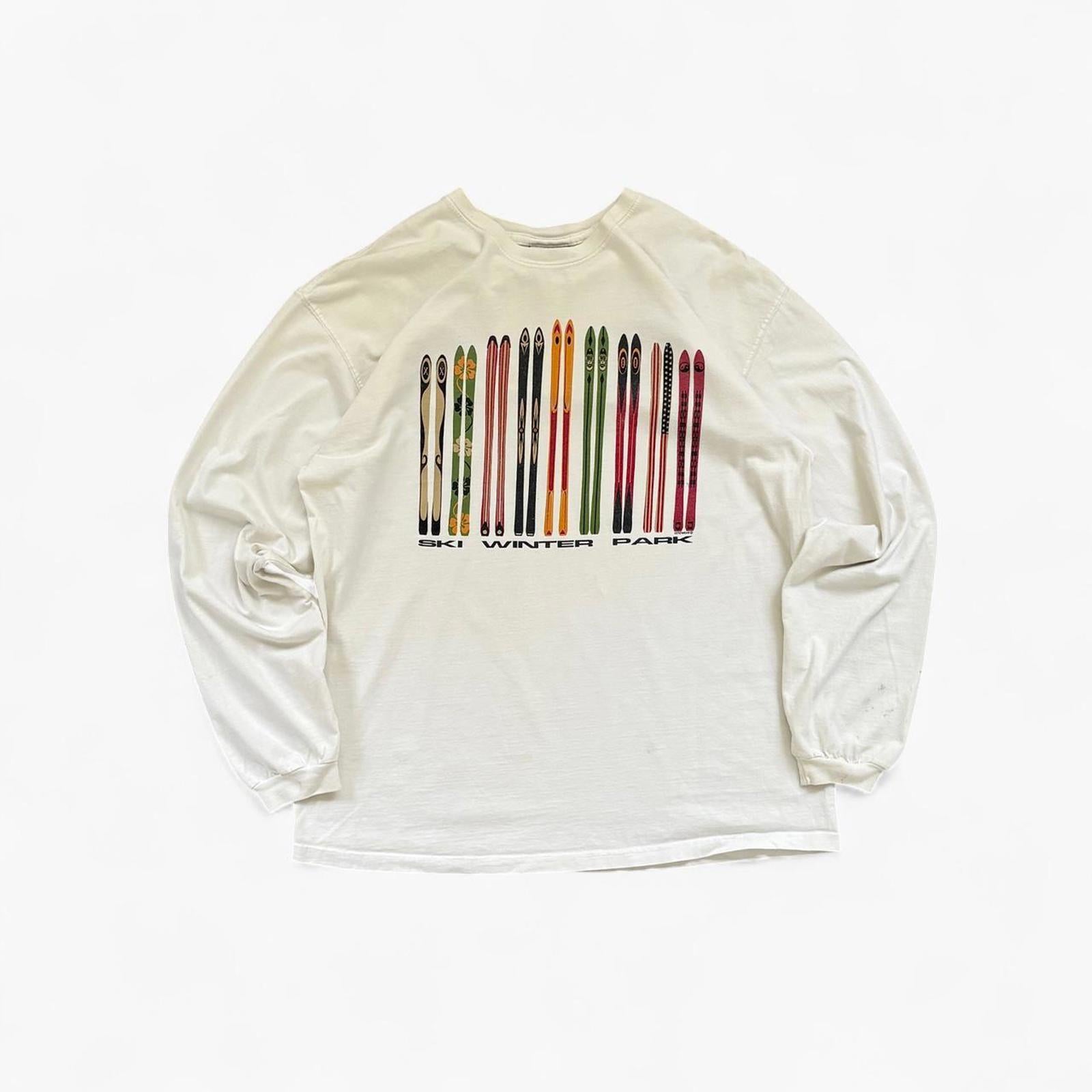 Vintage Winter Park Colorado Long Sleeve T-Shirt