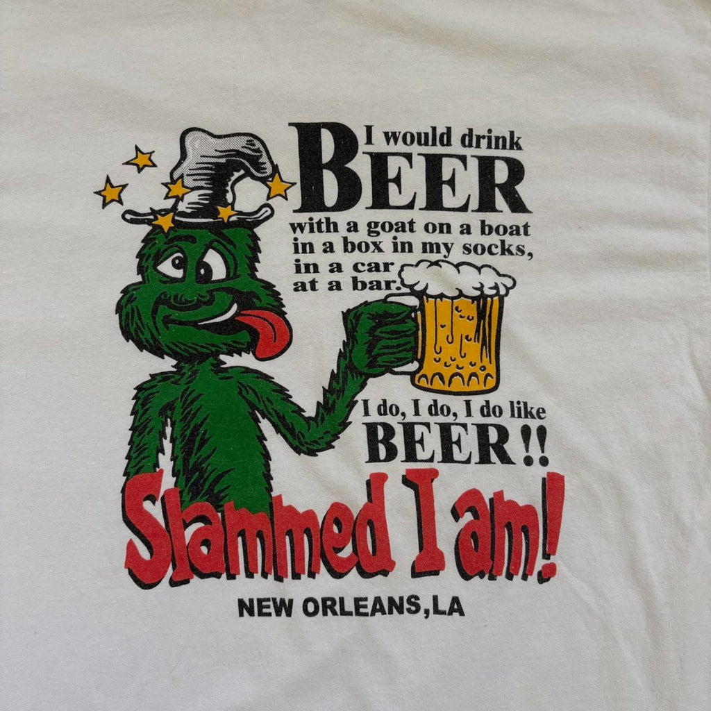 90s Dr Seuss Beer Slogan T-Shirt / M
