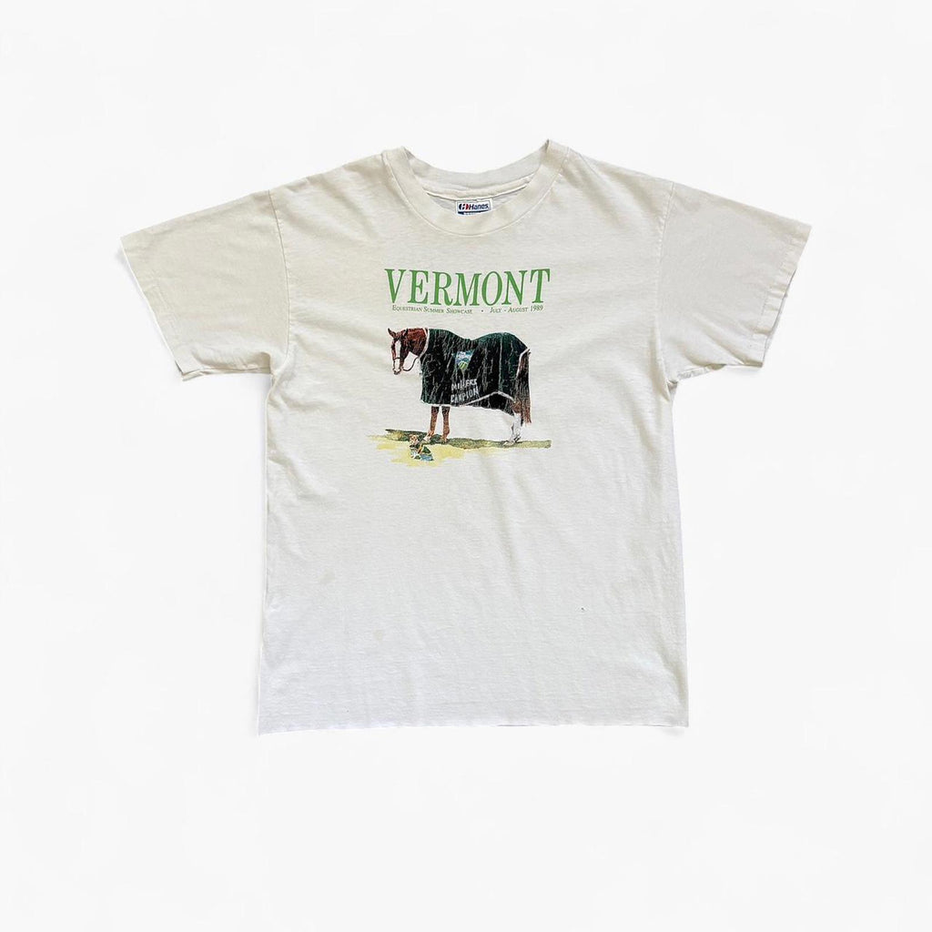 Vintage 1989 Vermont Equestrian T-Shirt