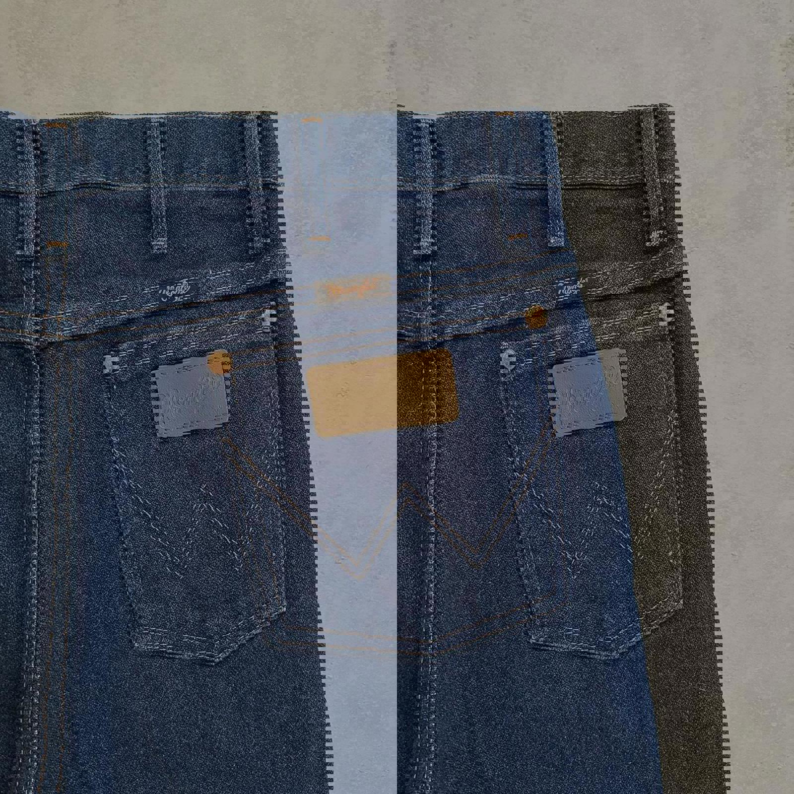 Vintage Wrangler Bootcut Distressed Jeans