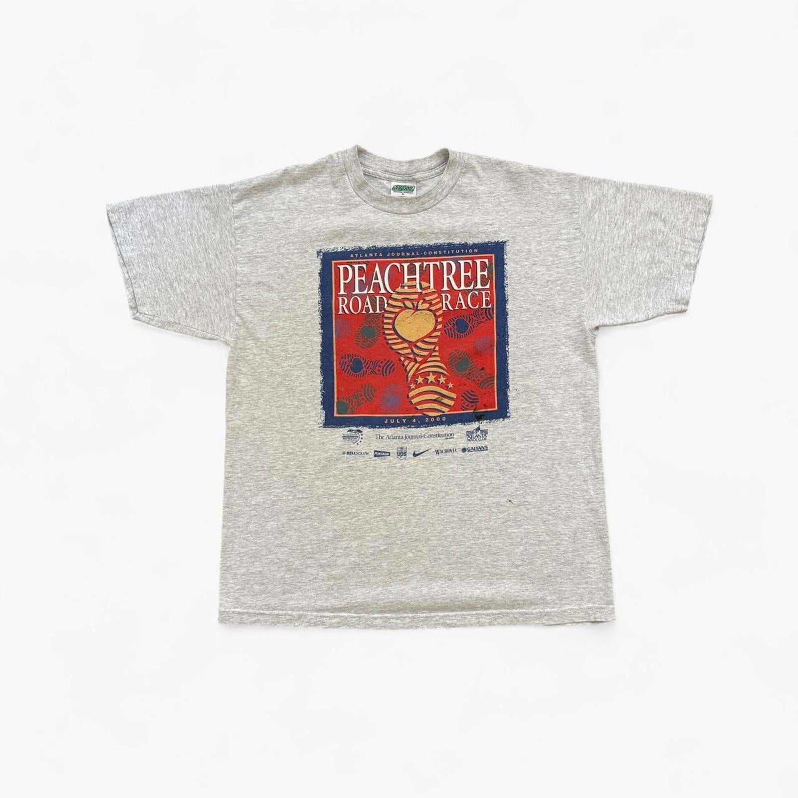 2000 Atlanta Peachtree Road Race Graphic T-Shirt