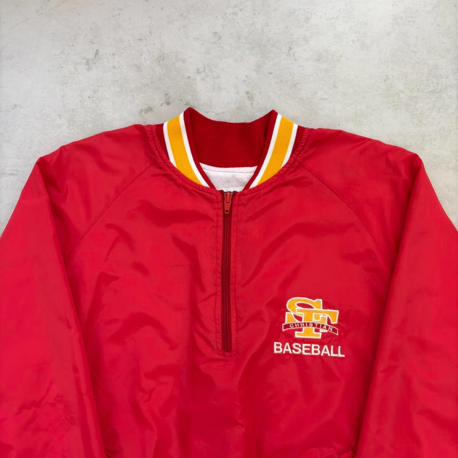 80s USA Satin Winbreaker / L