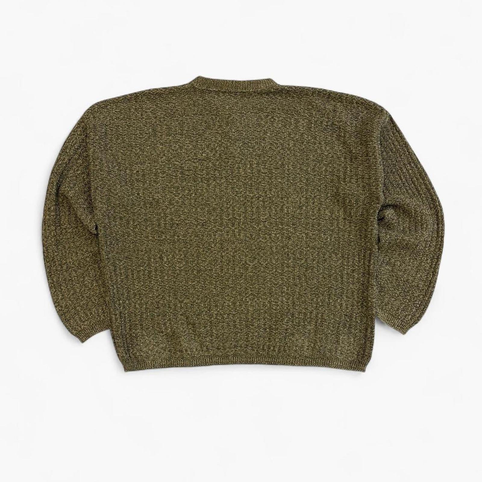 Vintage 1990’s Boxy Knitted Henley Jumper